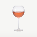 Bar Professional Balloon Plastic Wine Glass 60 Cl - 6 Pieces