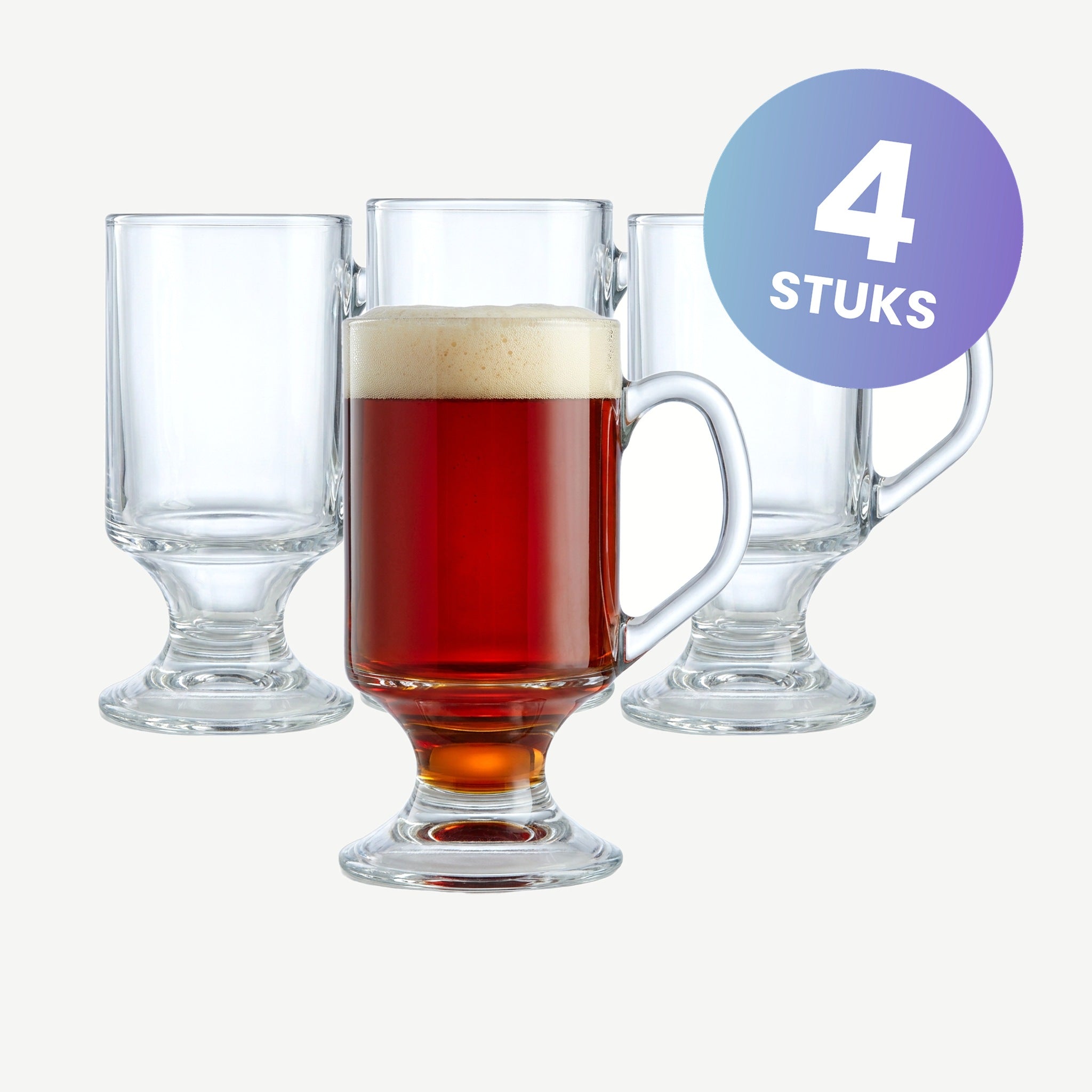 Arcoroc Bock Bierglas 29 Cl Met Oor - set van 4 glazen