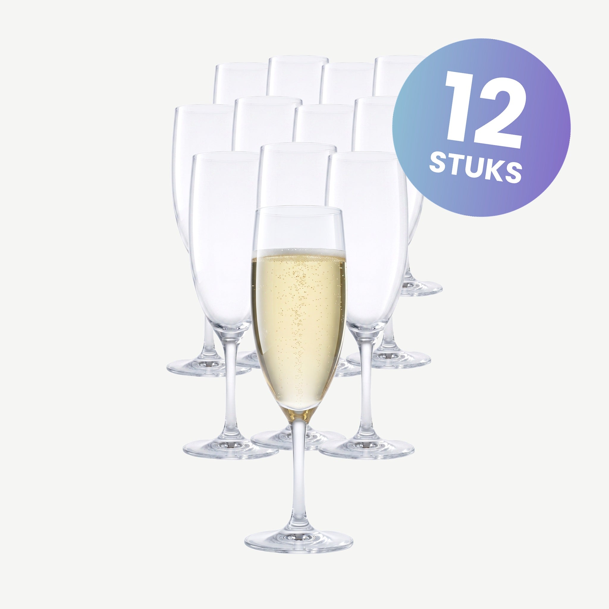Arcoroc Elegance Champagneglas / Flute 13 Cl - set van 12 glazen