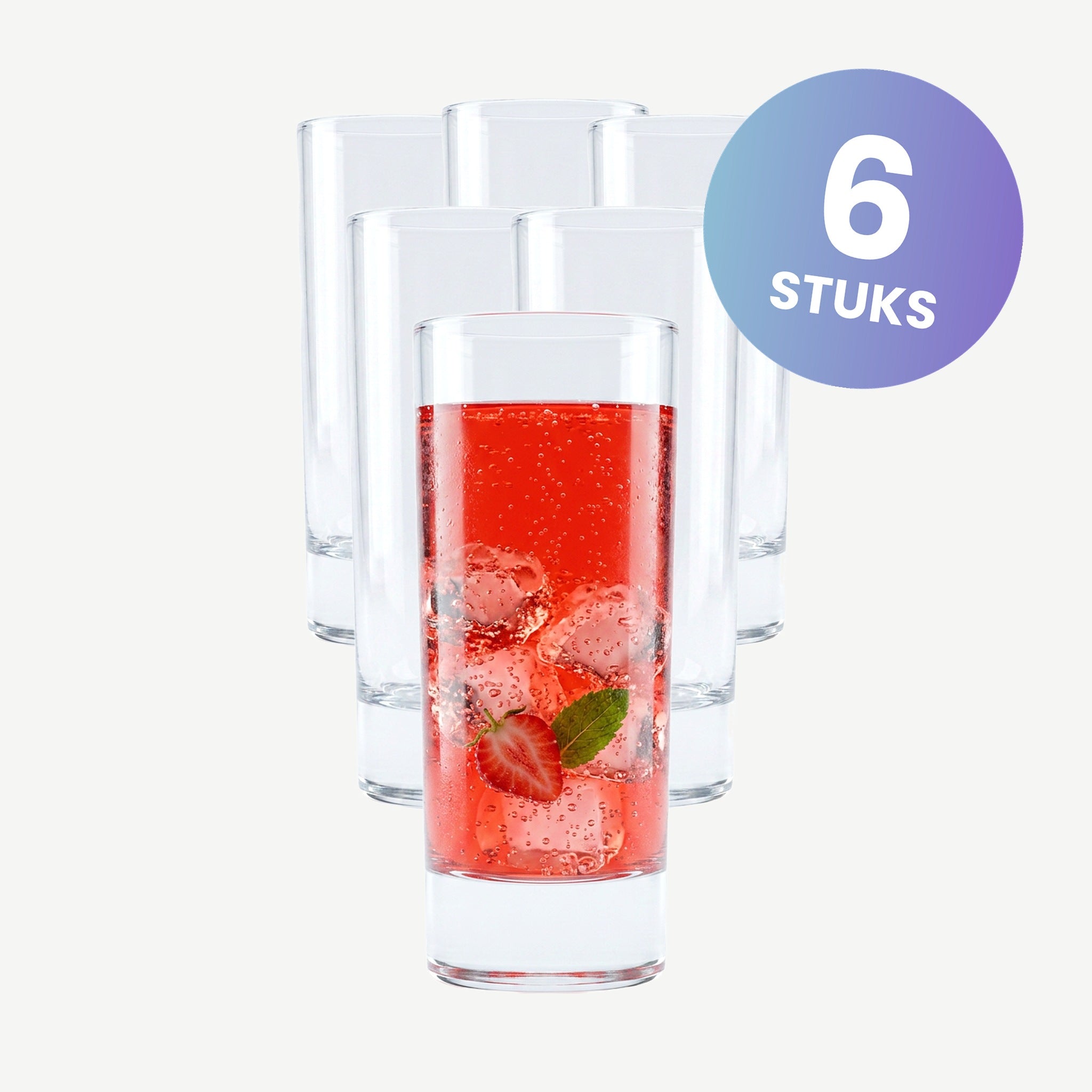 Arcoroc Islande Longdrinkglas 16 Cl - set van 6 glazen