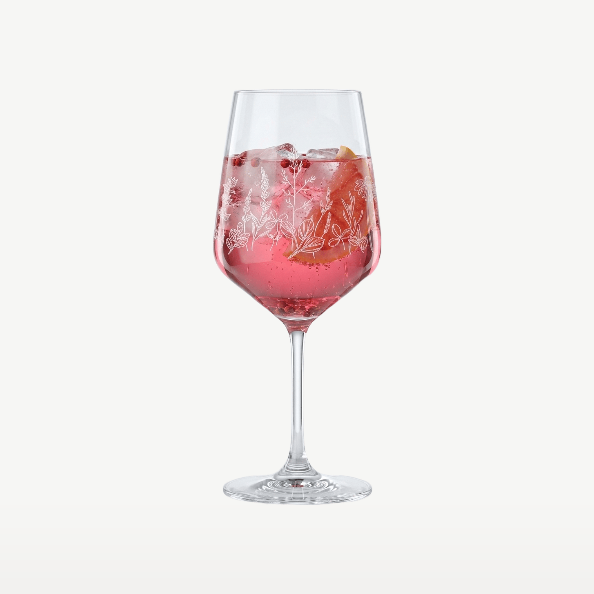 Nachtmann Tattoo Gin Tonic Glas 63 Cl Botanical Wit - 2 Stuks - Glazen.nl