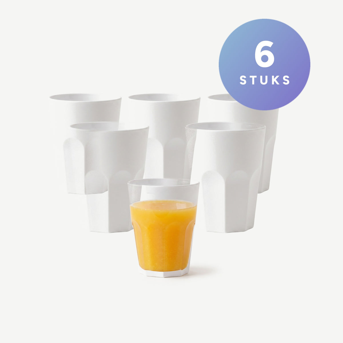 Bar Professional Rox Tumbler Wit 30 Cl - 8 Stuks set van 6