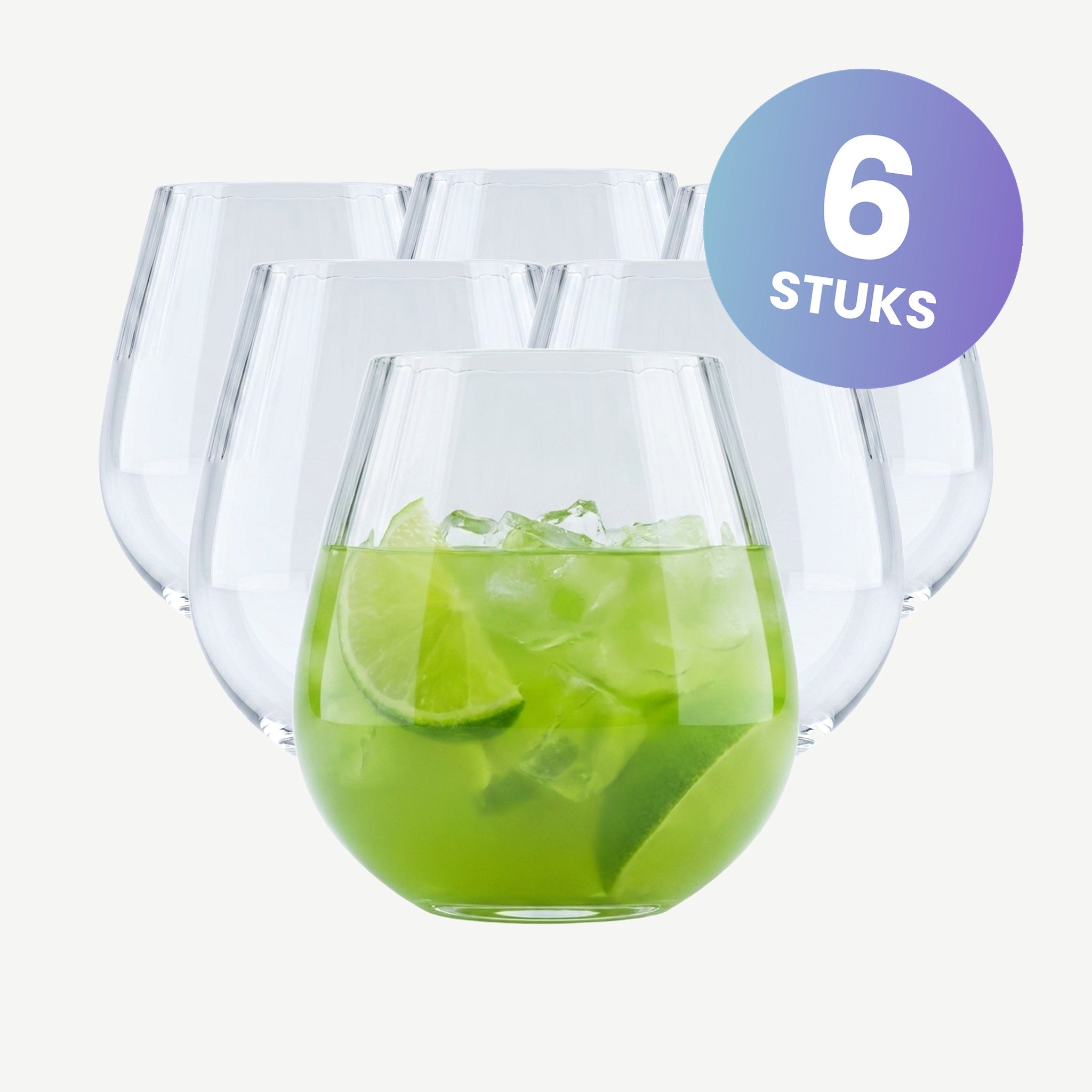 Bohemia Columba Tumbler 38 Cl - set van 6 glazen