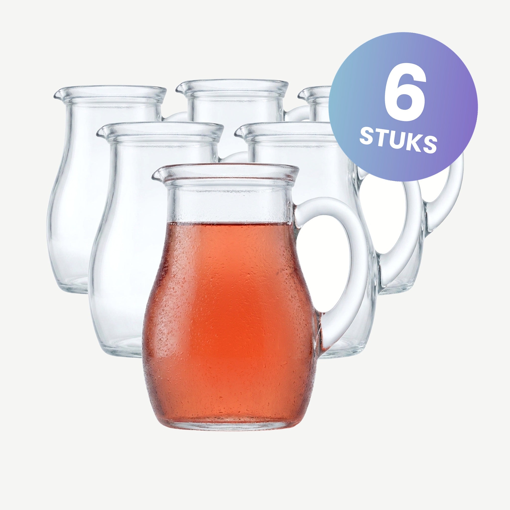 Borgonovo Roxy Kan 0,5 Liter - set van 6 glazen