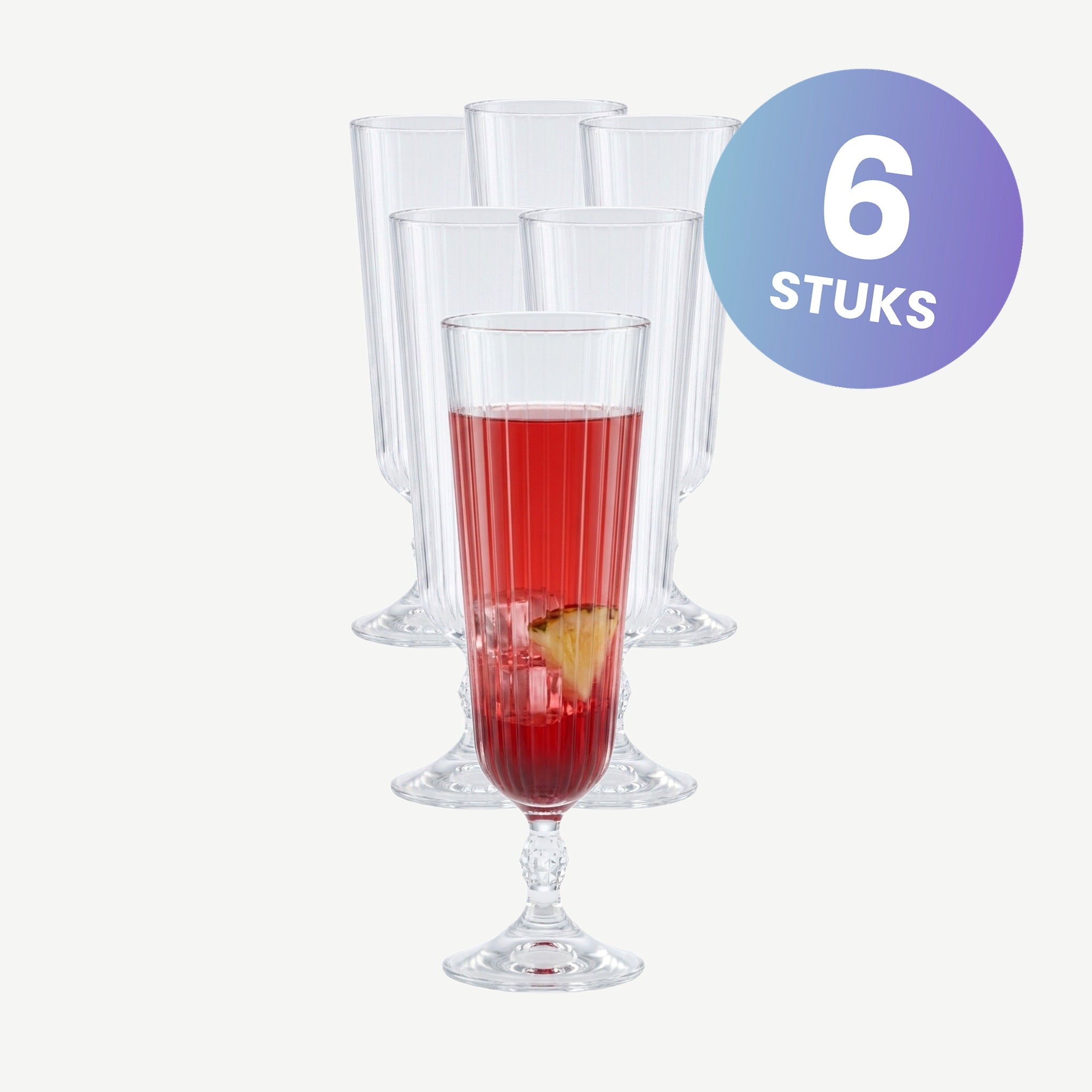 Bormioli Rocco America'20S Cocktailglas 27,5 Cl Sling - set van 6 glazen