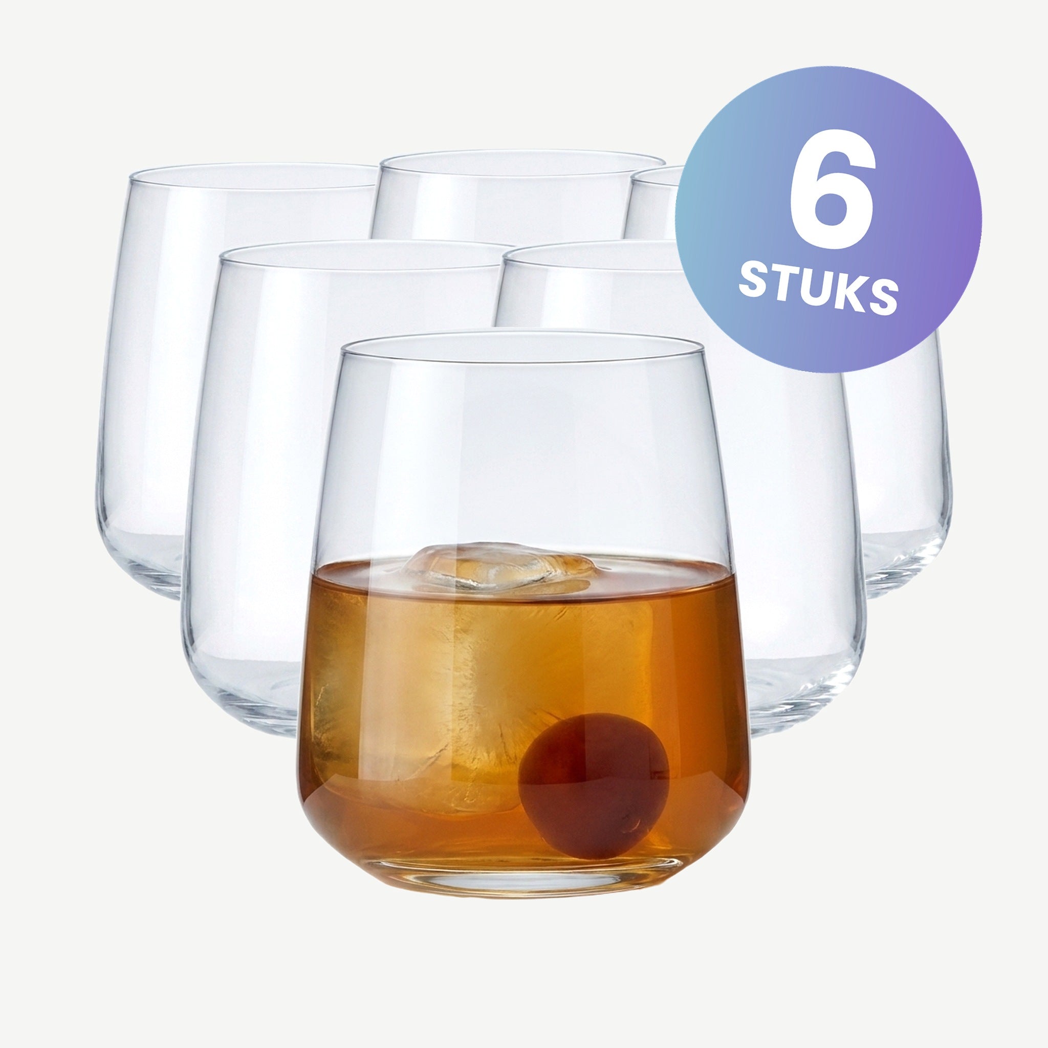 Bormioli Rocco Aurum Tumbler 37 Cl - set van 6 glazen