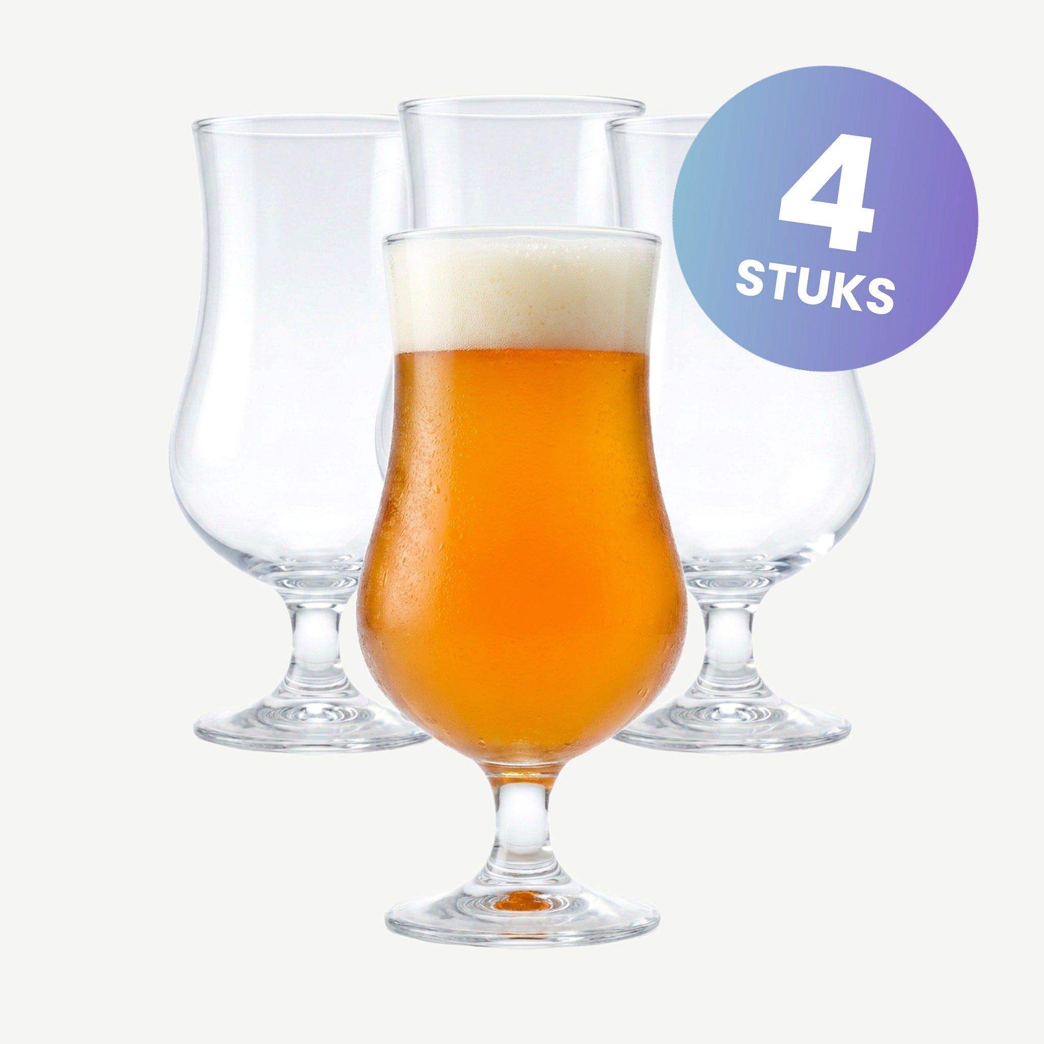Bormioli Rocco Beer Club Bierglas 50 Cl - set van 4 glazen