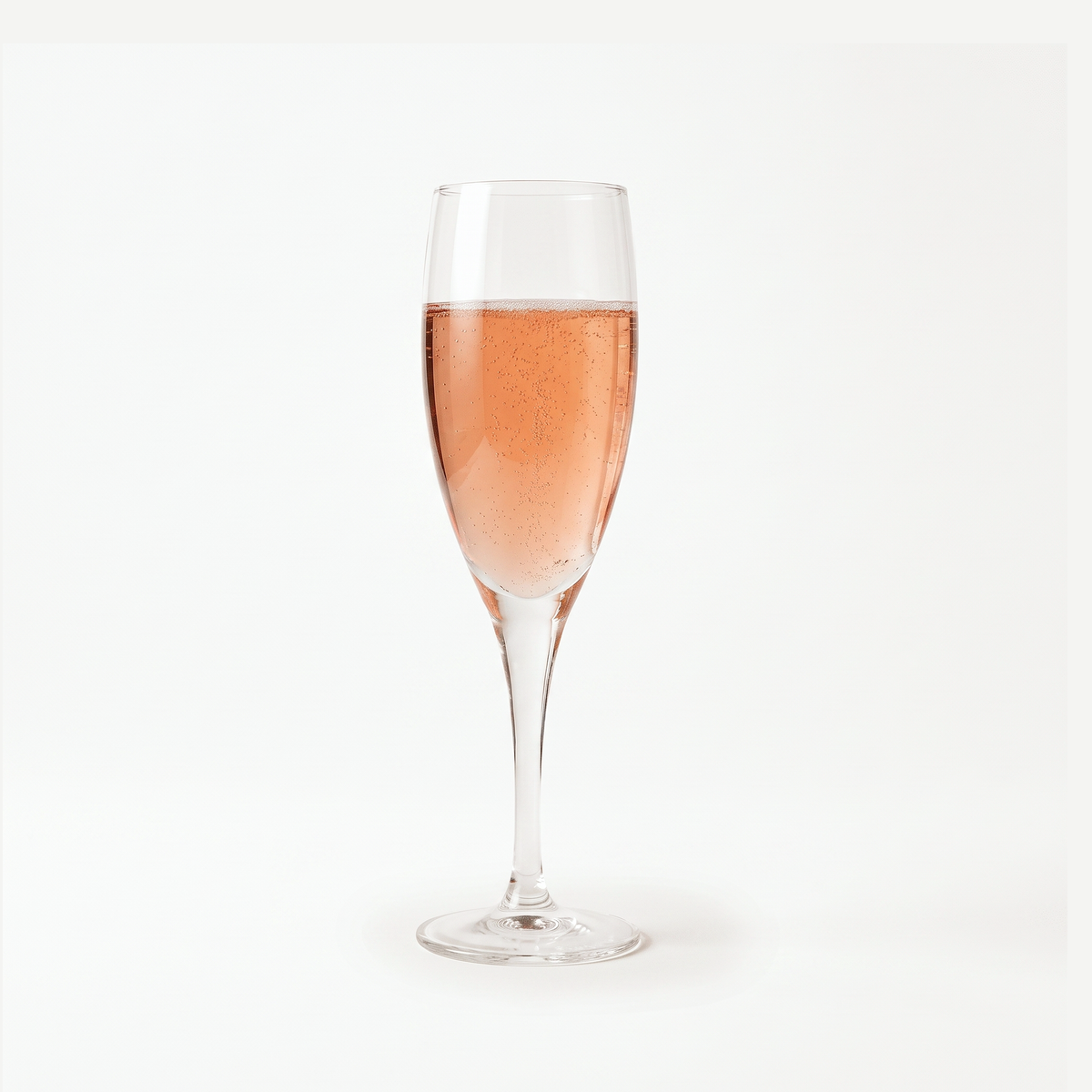 Bormioli Rocco Fiore Champagne Flute 17,5 Cl - 12 Stuks gevuld op gebroken witte achtergrond