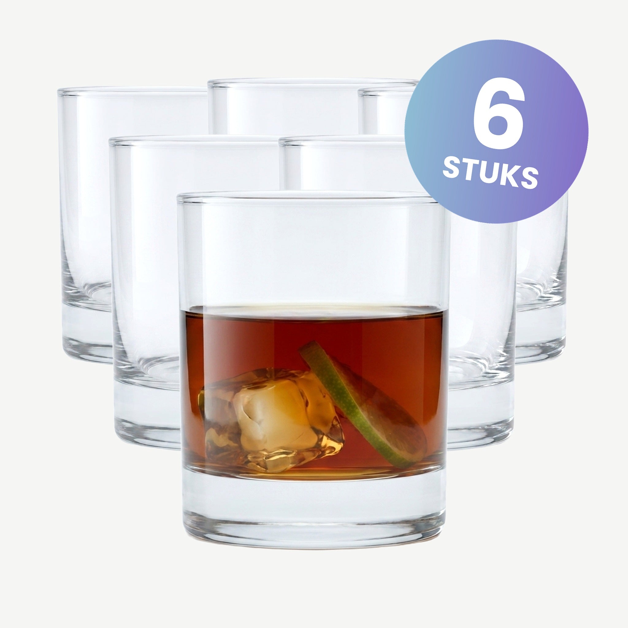 Bormioli Rocco Gina Tumbler 25 Cl Fb - set van 6 glazen