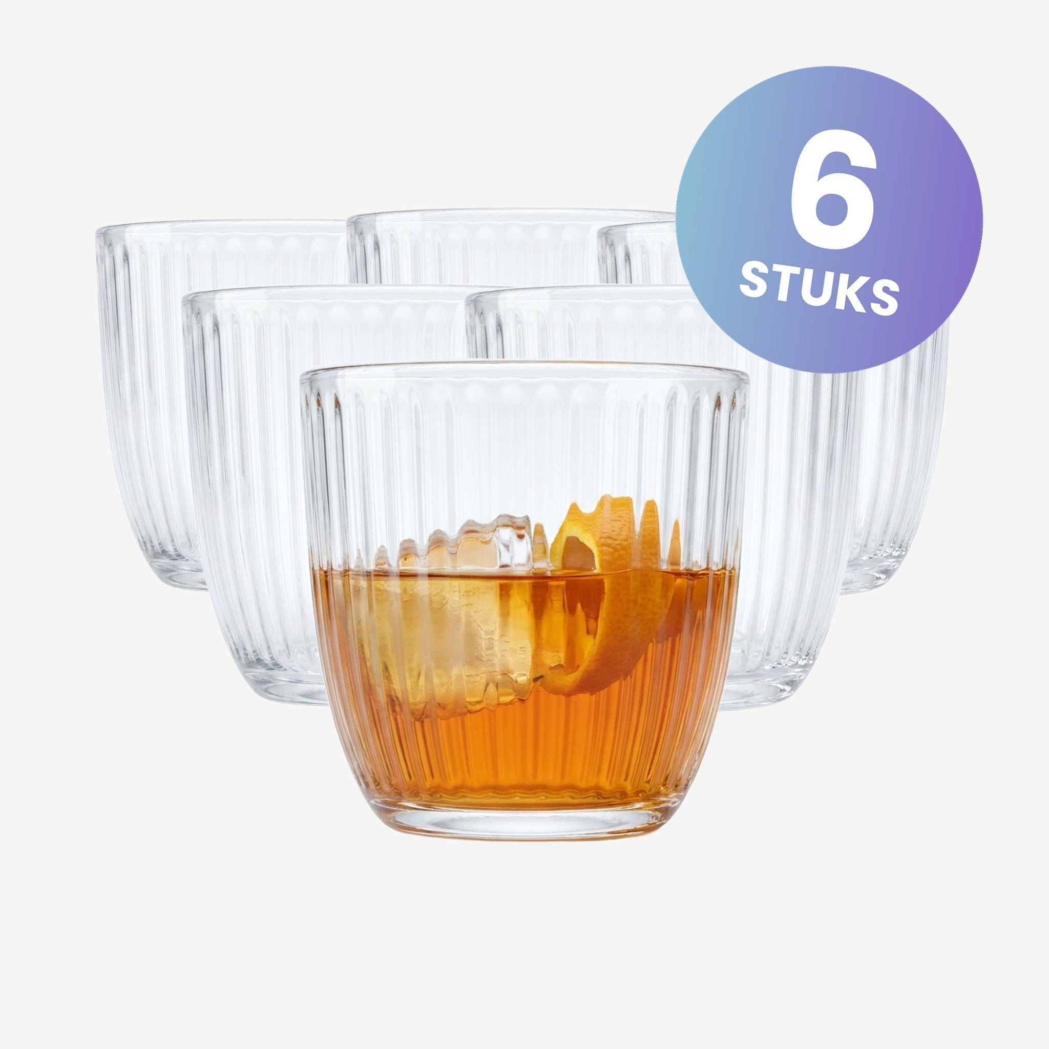 Bormioli Rocco Line Tumbler 29 Cl - set van 6 glazen