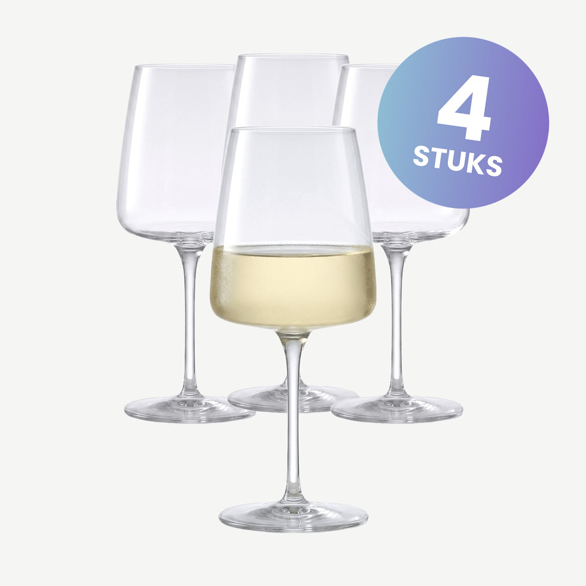 Bormioli Rocco Planeo Wijnglas 38 Cl - set van 4 glazen