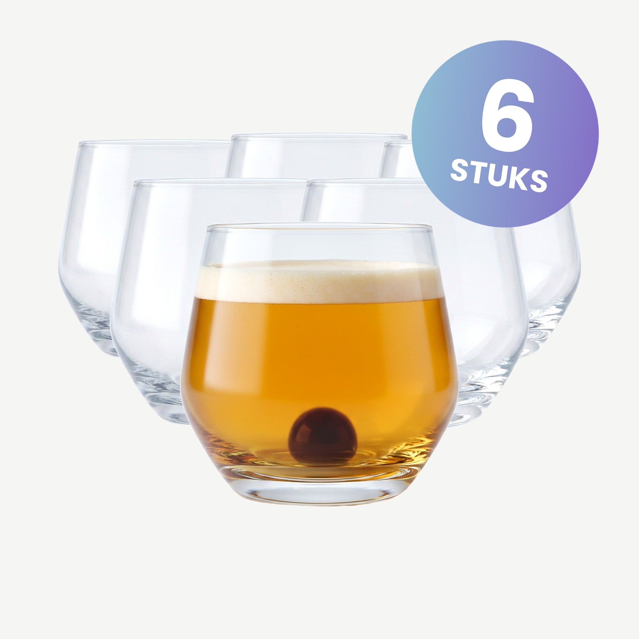 Chef & Sommelier Lima Kwarx Tumbler 35 Cl - set van 6 glazen