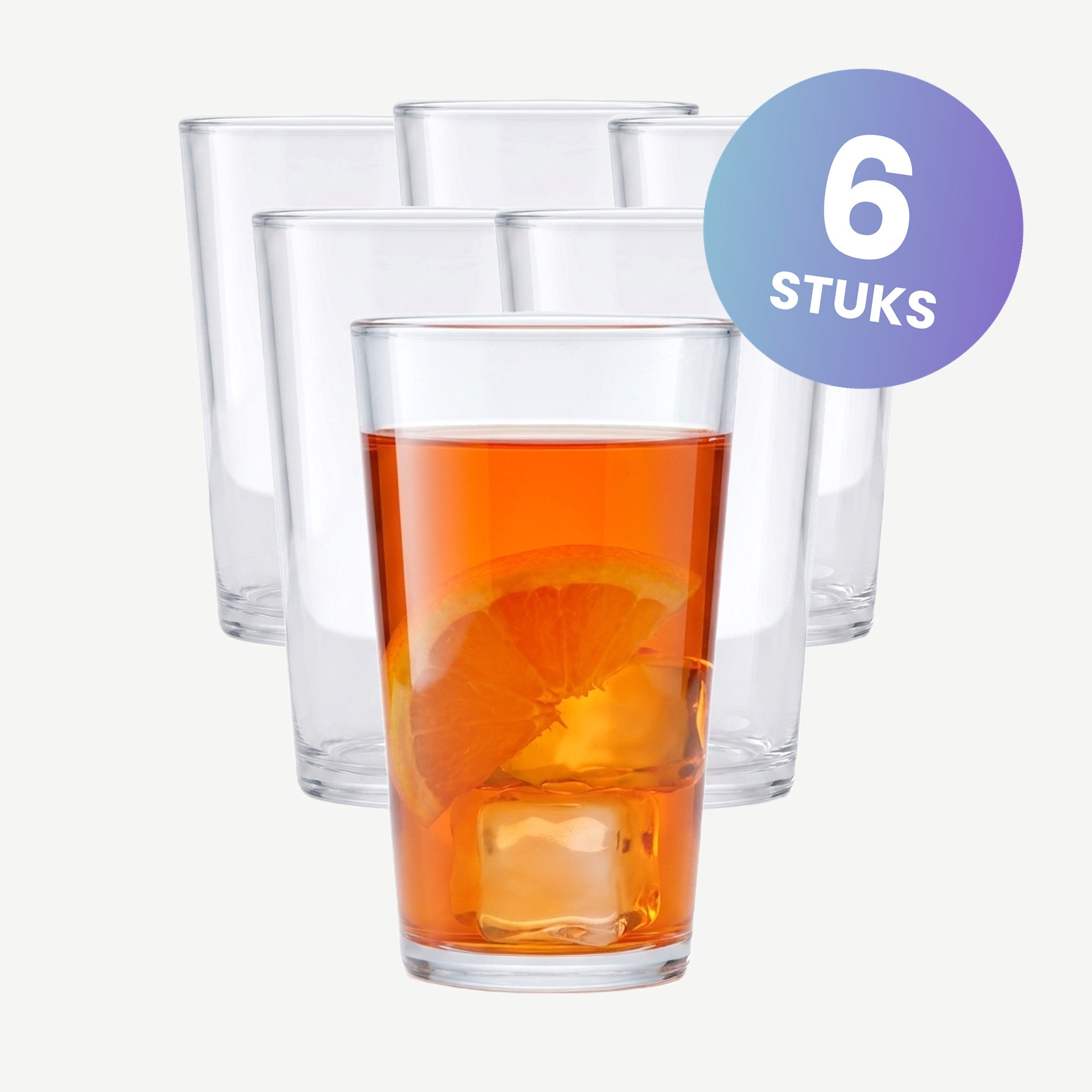 Duralex Chope Tumbler 20 Cl Unie - set van 6 glazen