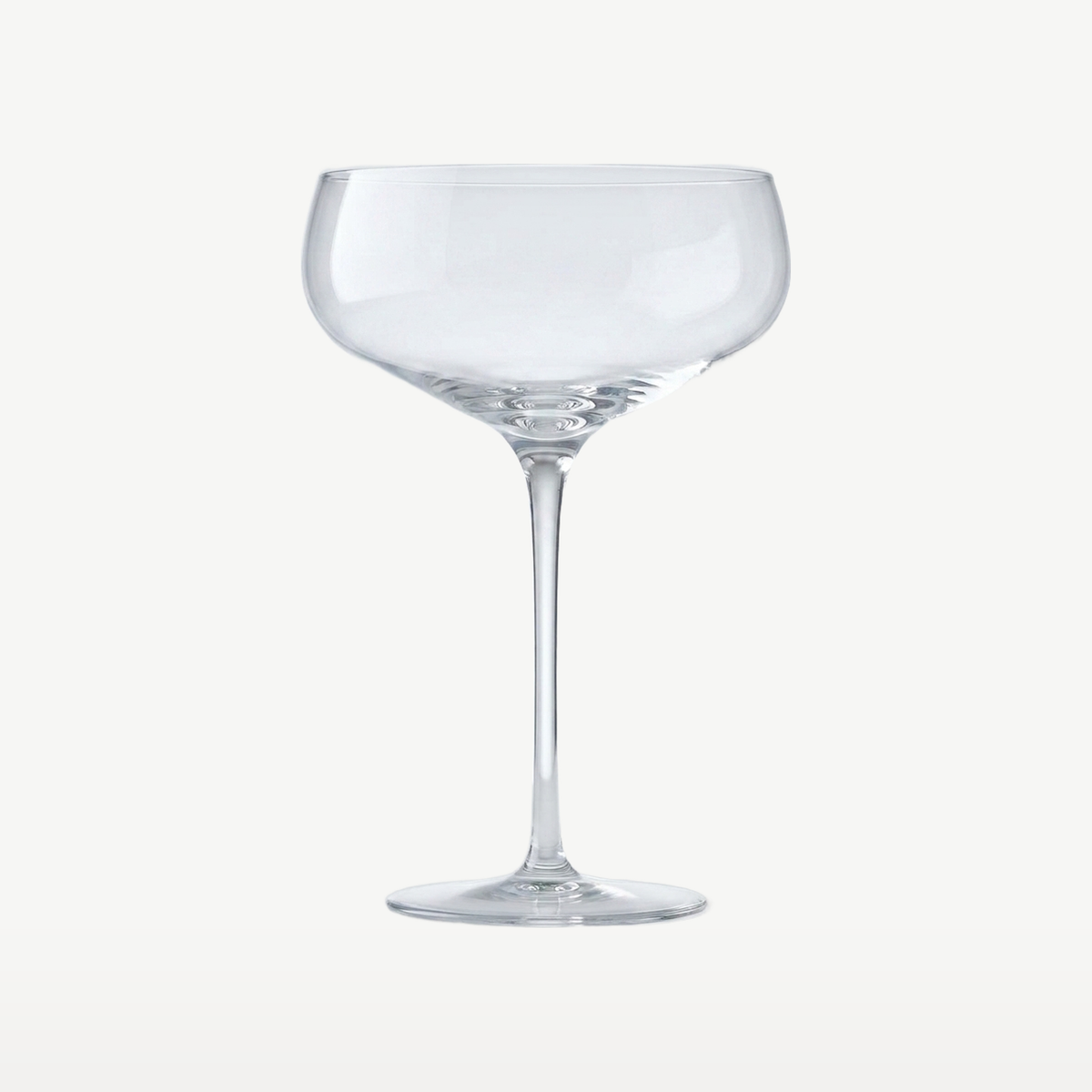 Luigi Bormioli Meravigliosi Champagneglas / Coupe 30 Cl leeg - Glazen.nl