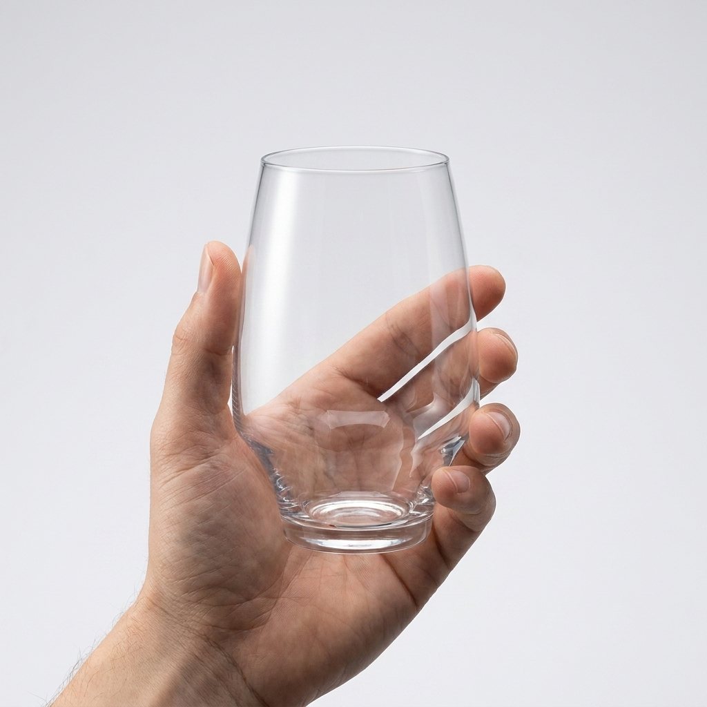 Chef & Sommelier Open Up tumbler 35 cl in hand voor formaatindicatie