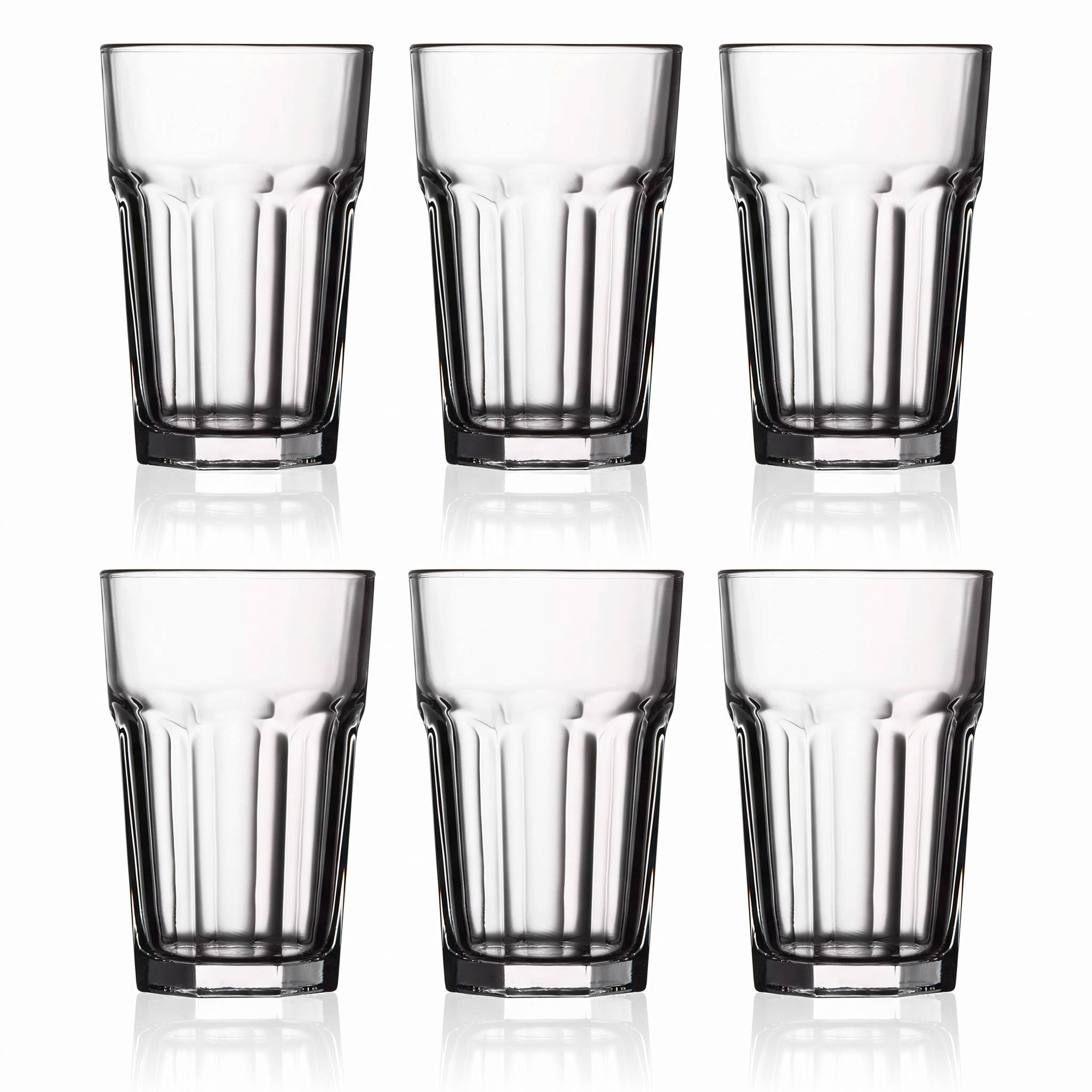 Pasabahce Casablanca longdrinkglas 41,5 cl set van 6
