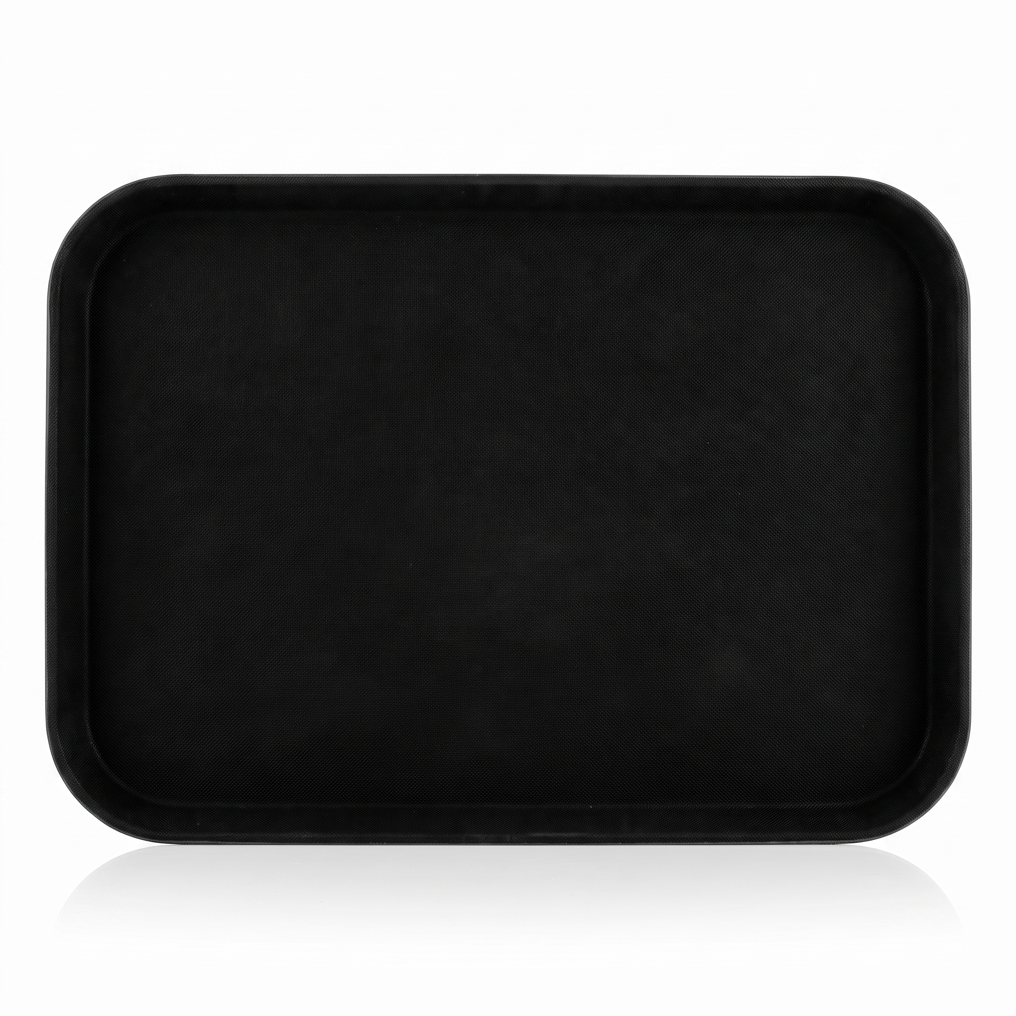 Bar Professional dienblad antislip rechthoekig zwart 38x50 cm