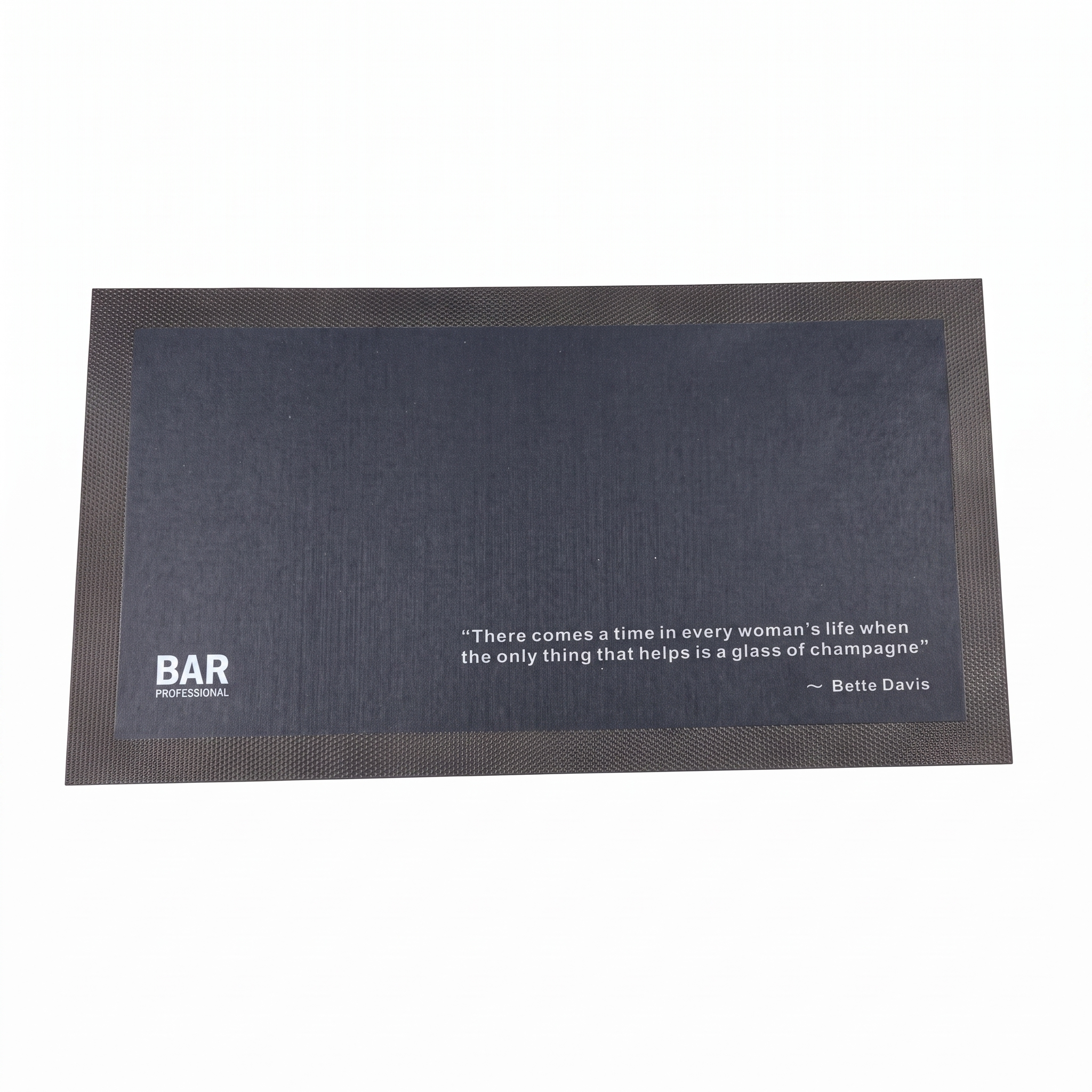 Bar Professional Barrunner Barmat Zwart 44x24 cm