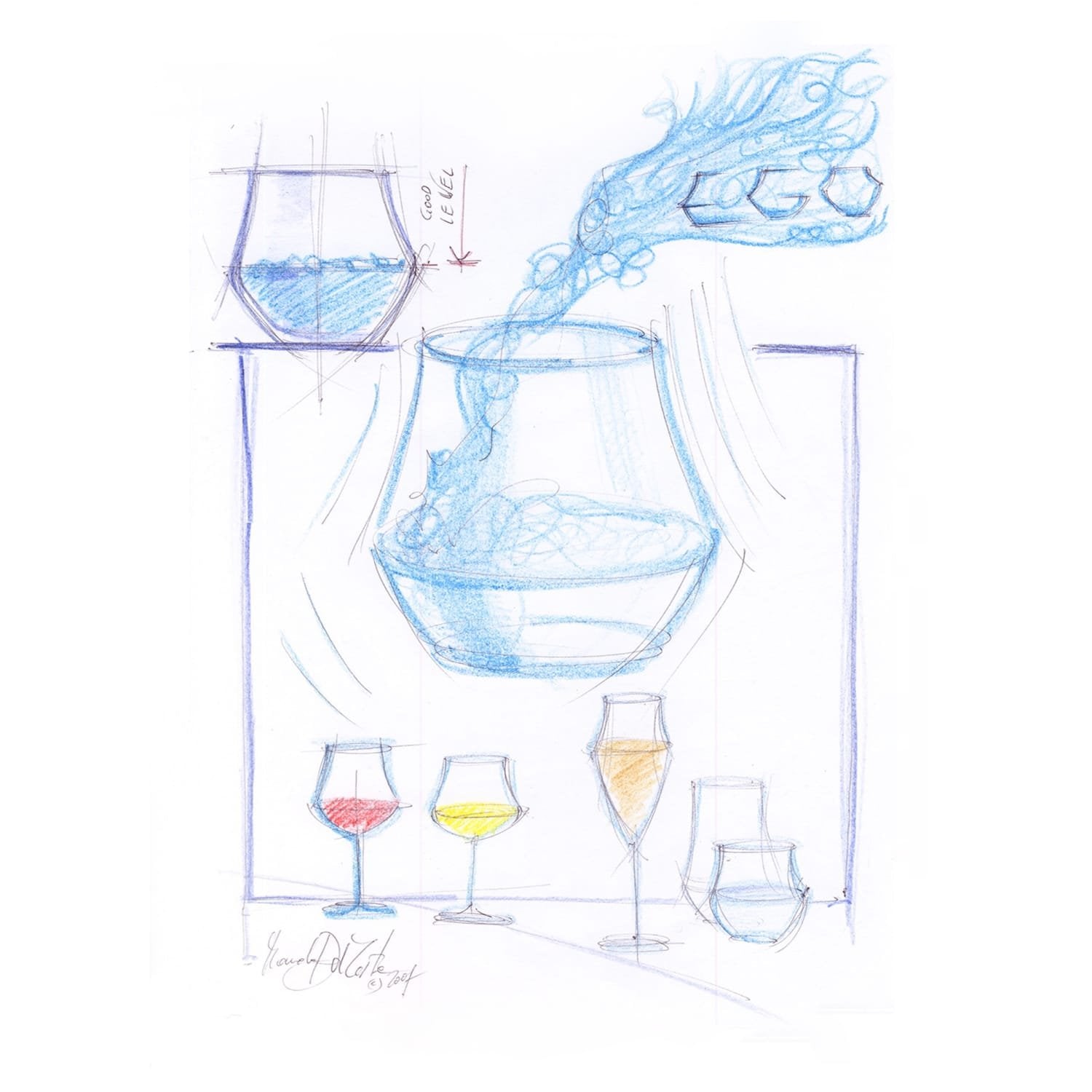 RCR Ego Champagne Flute 18 Cl - 6 Stuks - Glazen.nl