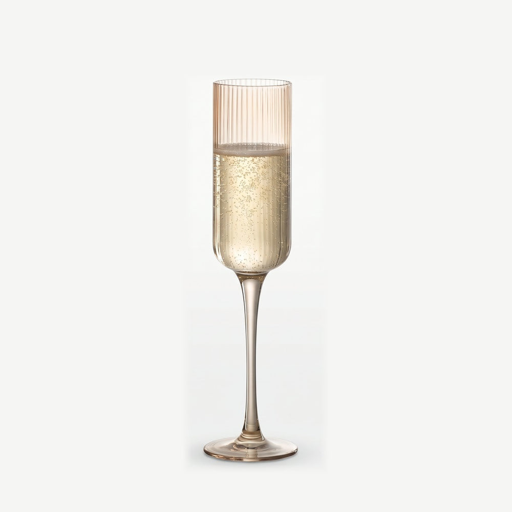 J-Line Louise Champagneglas Amber