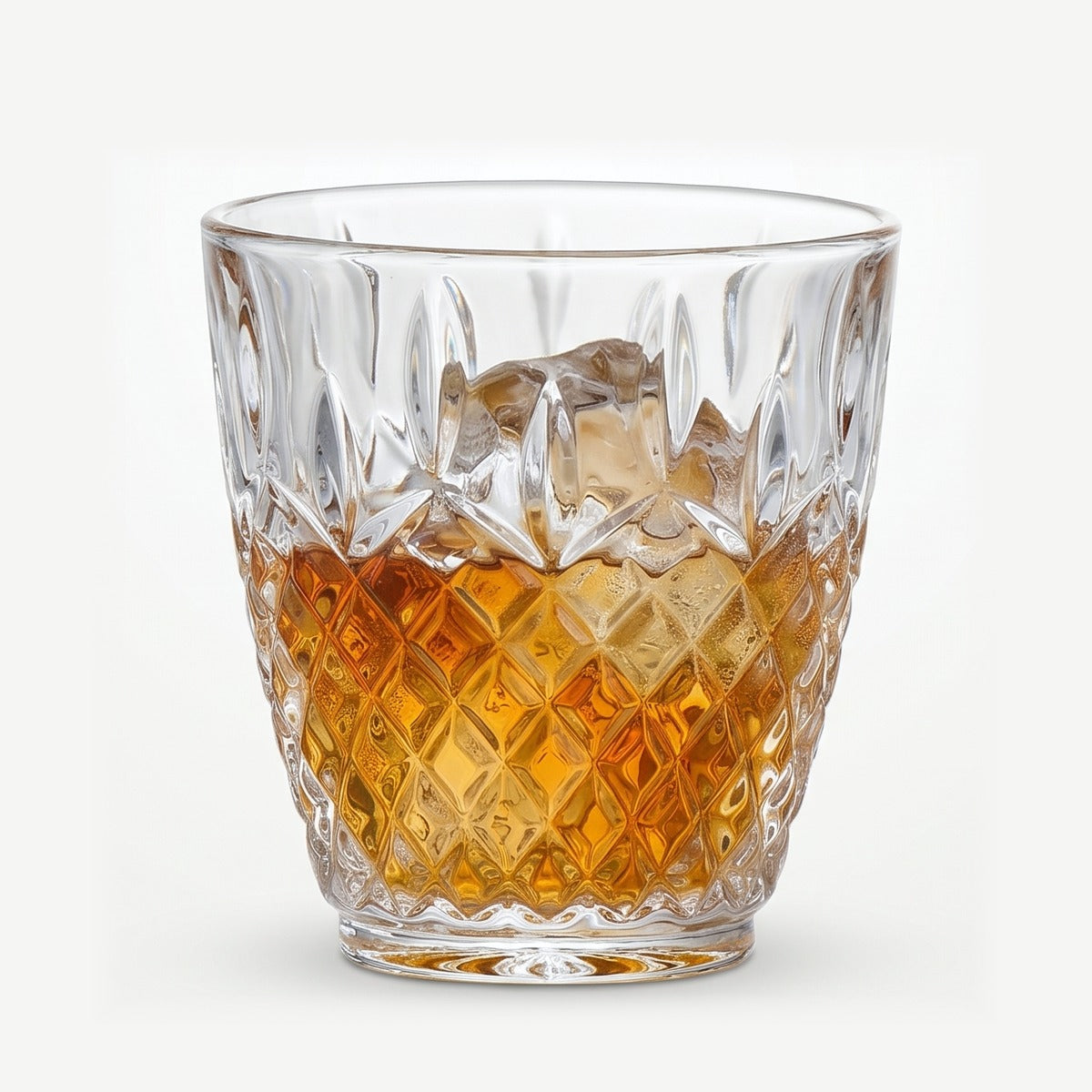 J-Line Survey Whiskyglas Transparant gevuld
