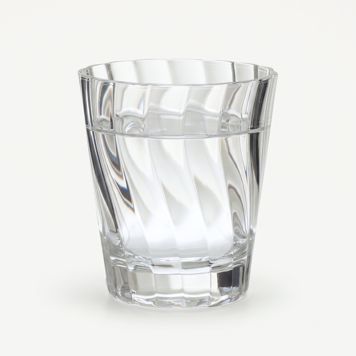 J-Line Waterglas 42,5 Cl Onbreekbaar Transparant - 4 Stuks gevuld