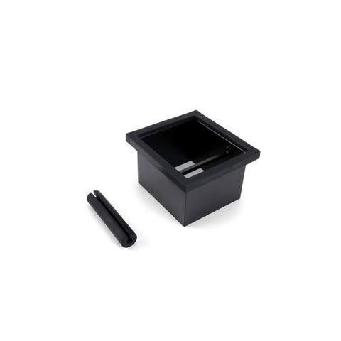 Bar Professional inbouw knockbox zwart