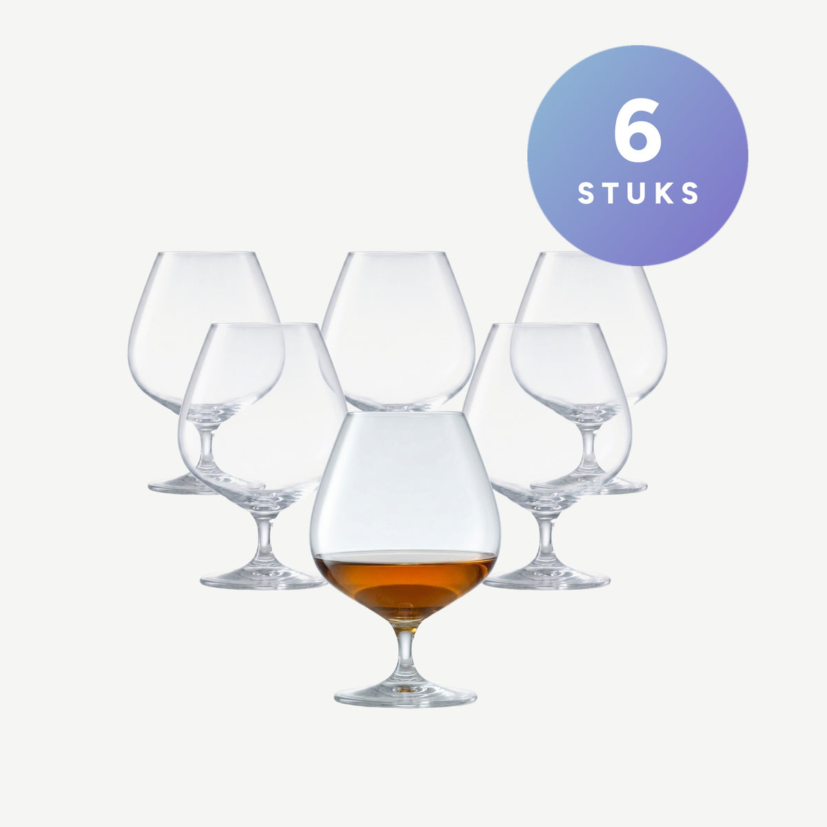 L.S.A. Cellar Cognacglas 60 Cl, set van 6 stuks