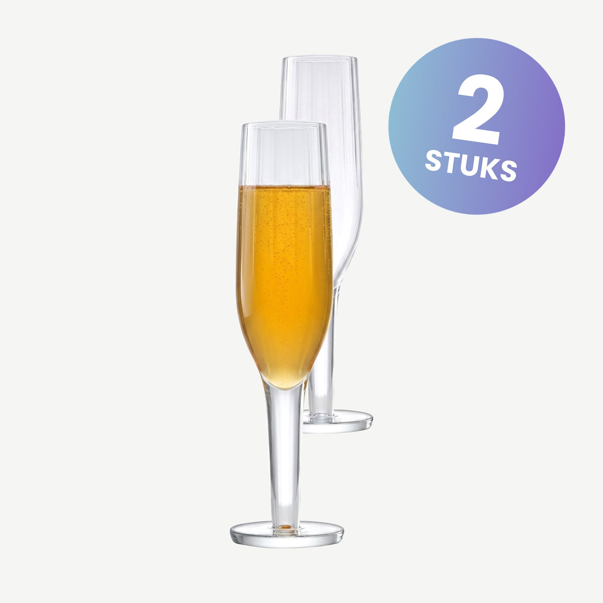 L.S.A. Epoque Champagneglas 17 Cl - set van 2 glazen