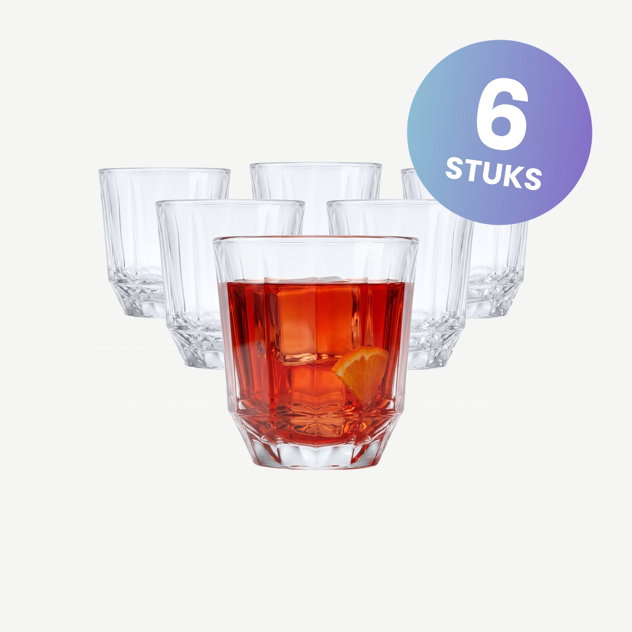 La Rochère City Tumbler 25 Cl Stapelbaar - set van 6 glazen