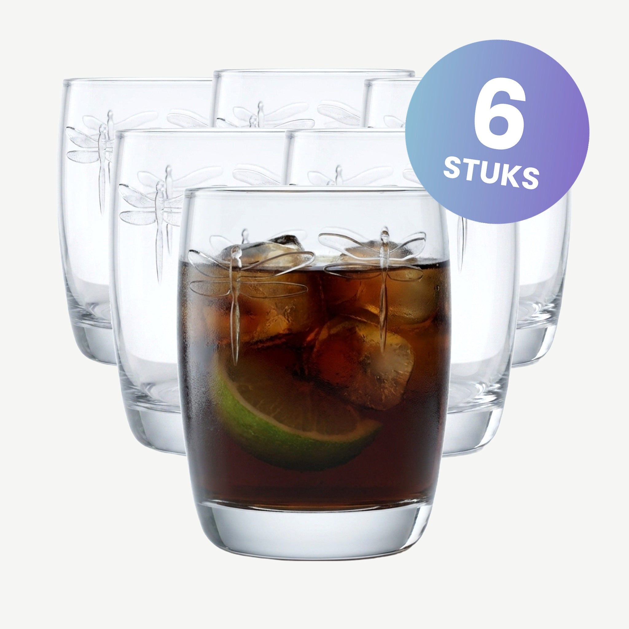 La Rochère Libelle Tumbler 28 Cl - set van 6 glazen
