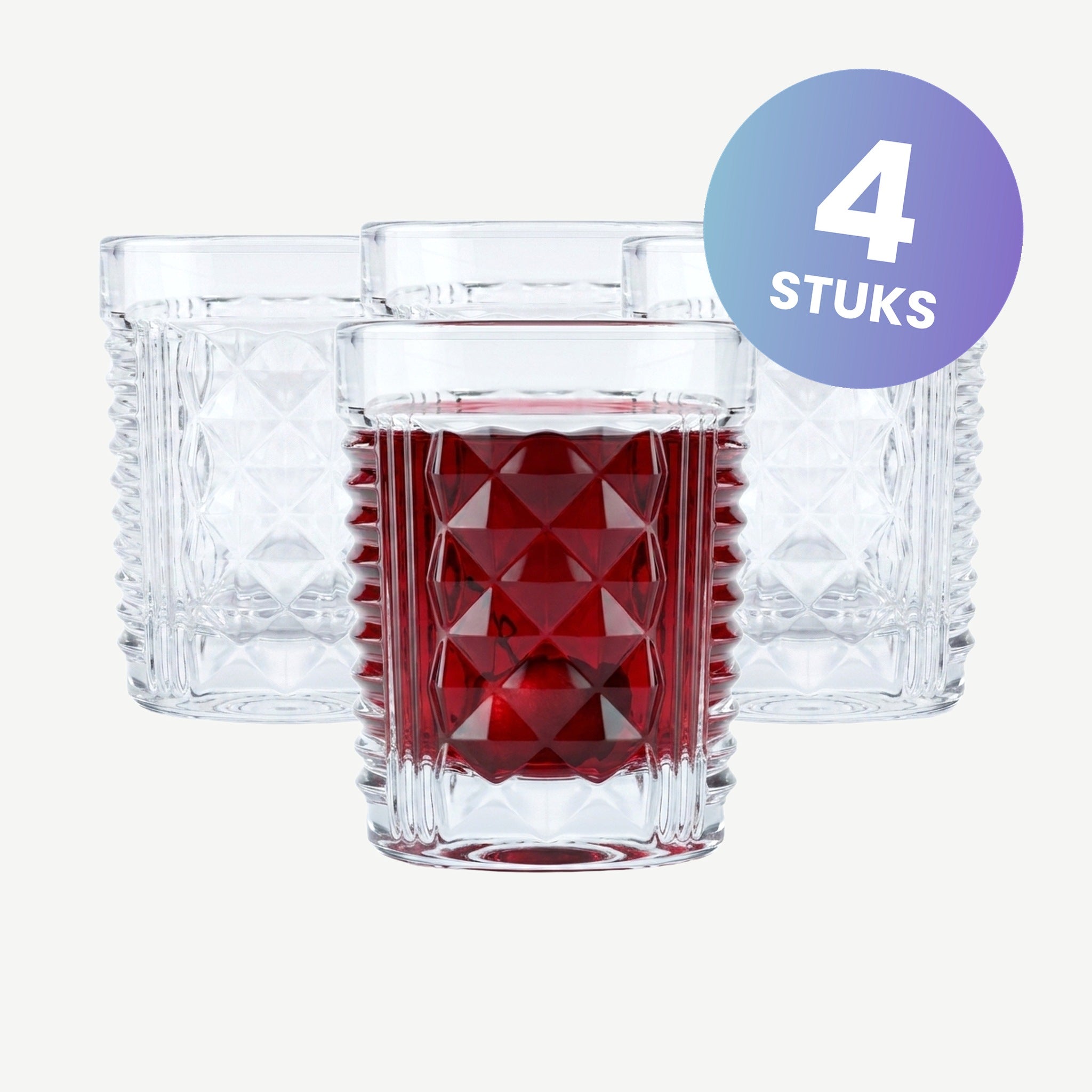La Rochère Shotglazen 6 Cl Assorti - set van 4 glazen