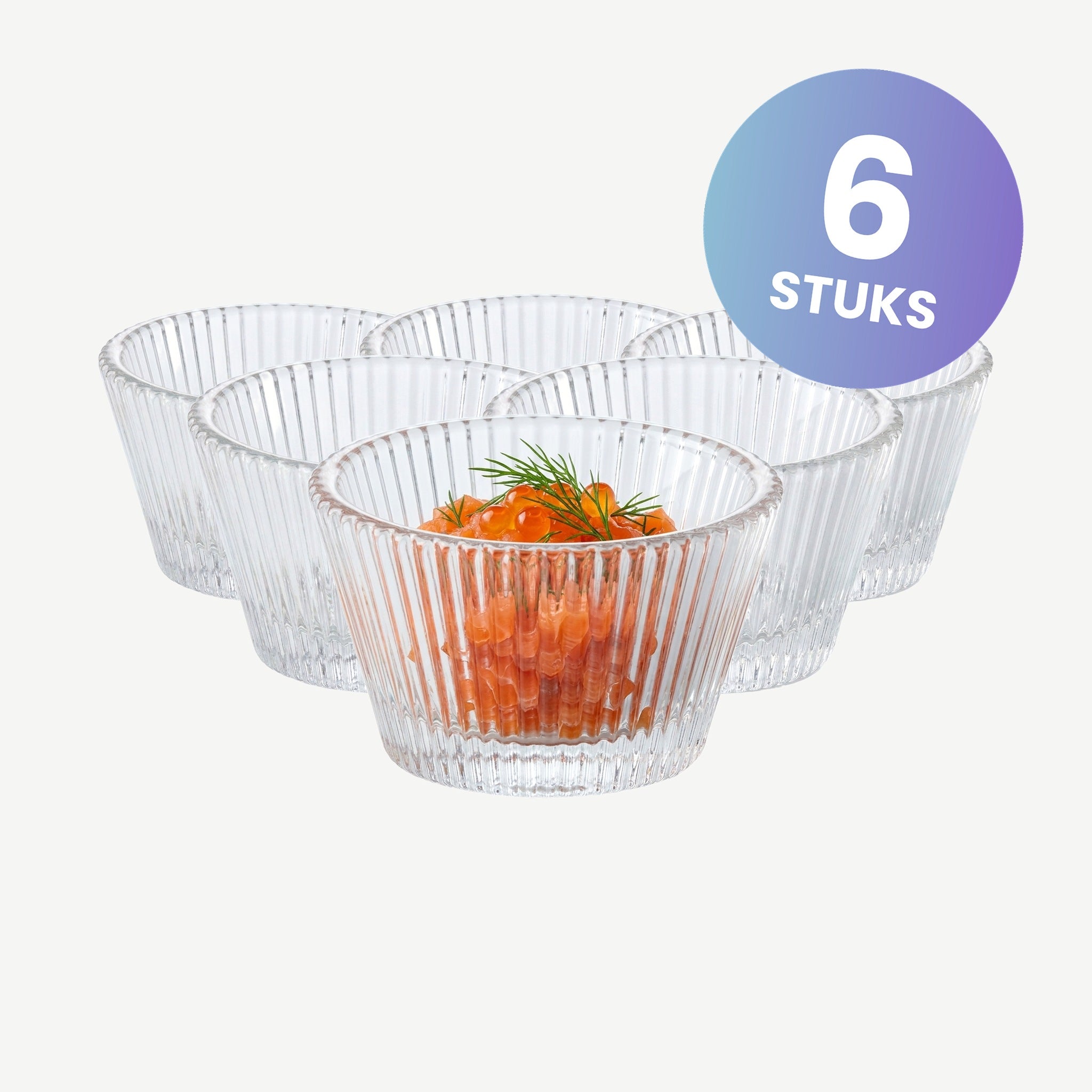 La Rochère Sweet Ramequin 5Cl - set van 6 glazen