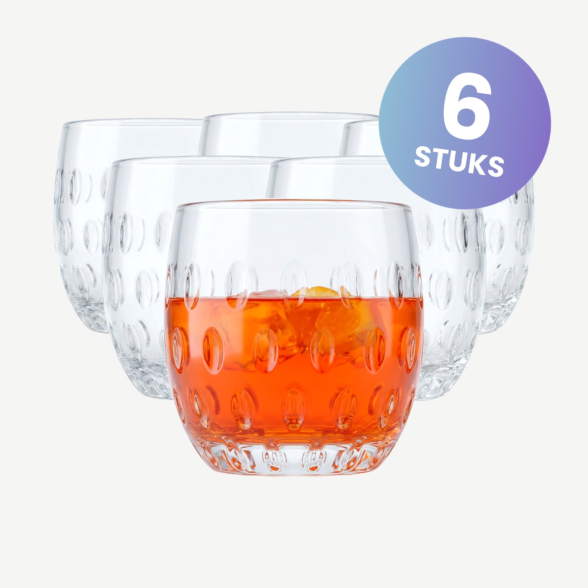 La Rochère Troquet Amande Tumbler 23 Cl - set van 6 glazen