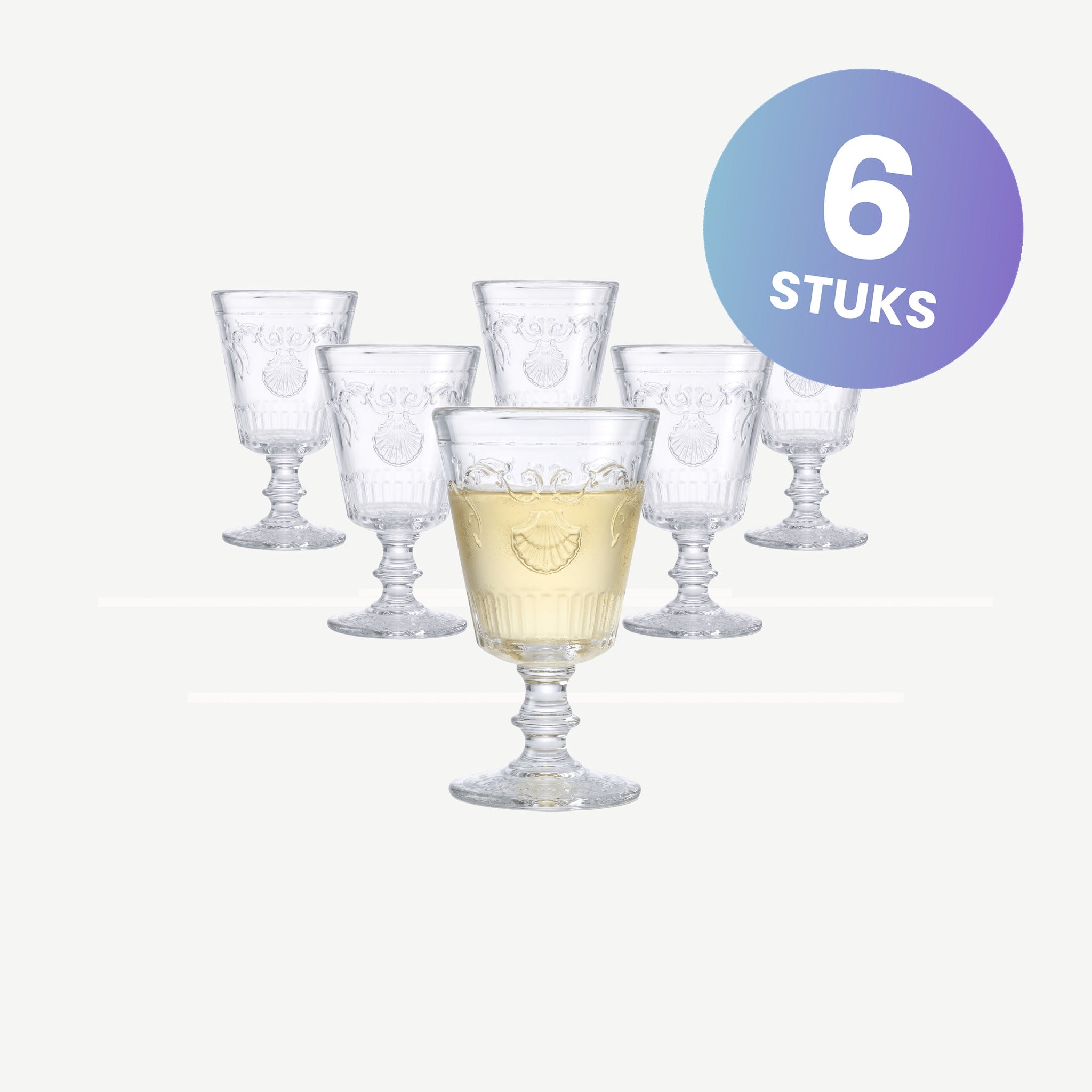 La Rochère Versailles Wijnglas 20 Cl - set van 6 glazen