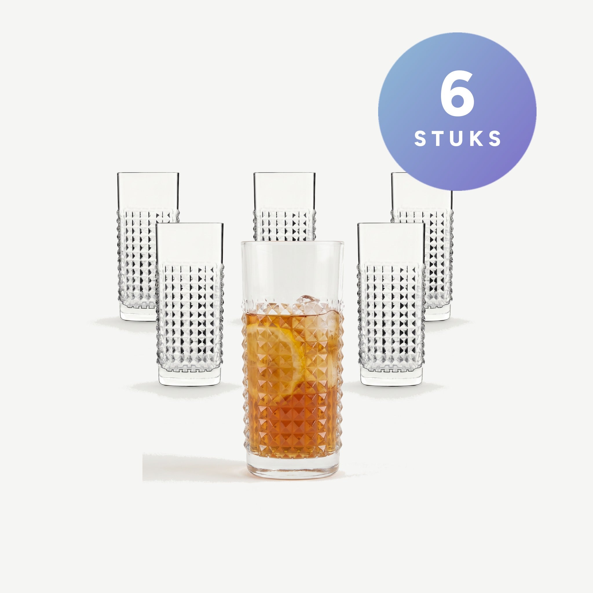 Luigi Bormioli Mixology Elixir Hi-Ball 48 Cl set van 6 glazen