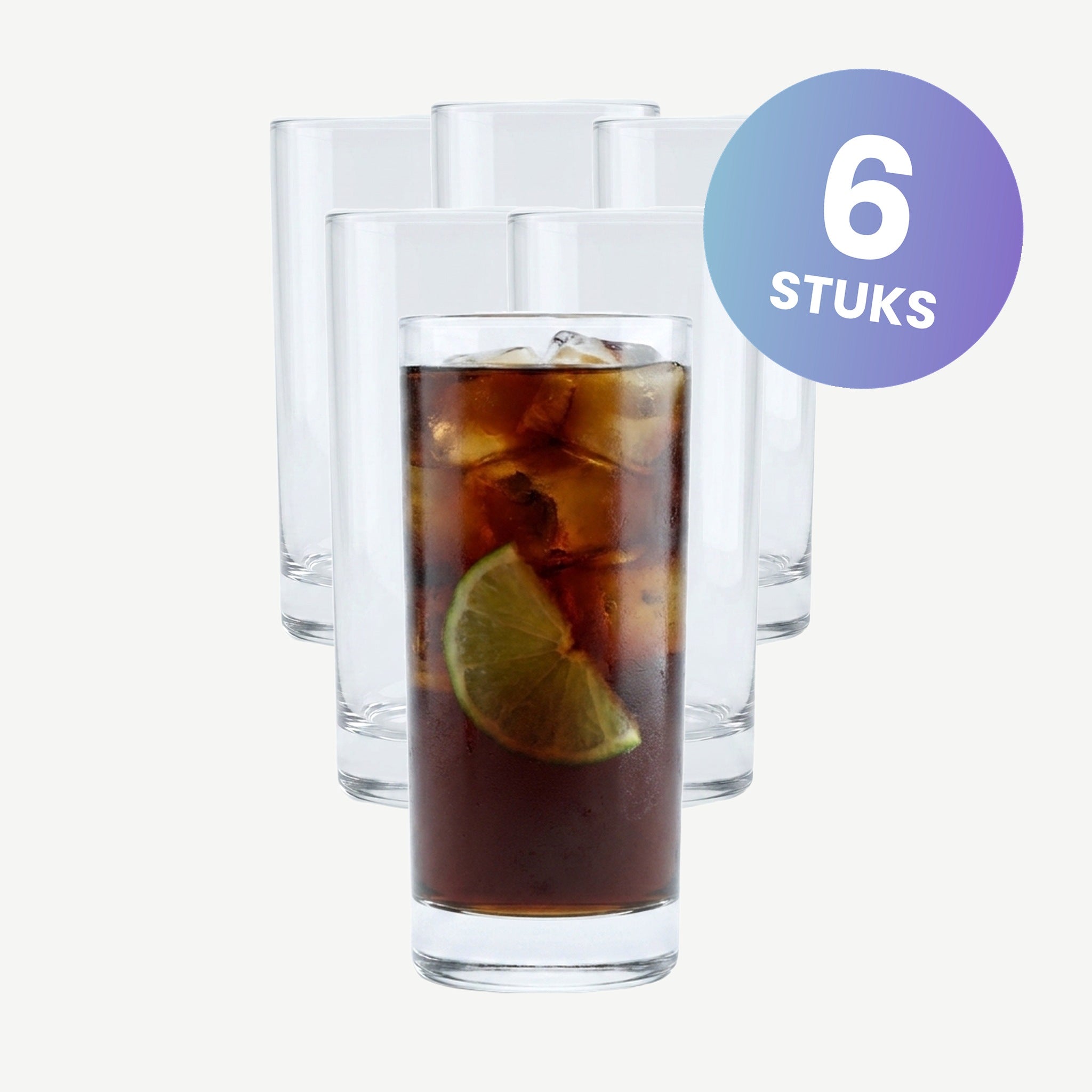 Luigi Bormioli Mixology Elixir Hi-Ball 48 Cl  - set van 6 glazen
