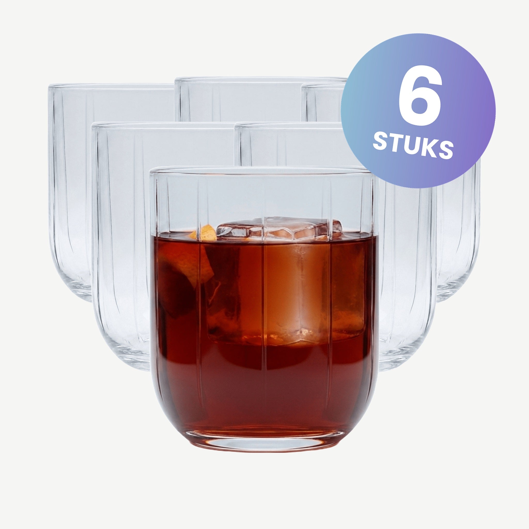 Luigi Bormioli Mixology Jazz Tumbler 35 Cl  - set van 6 glazen