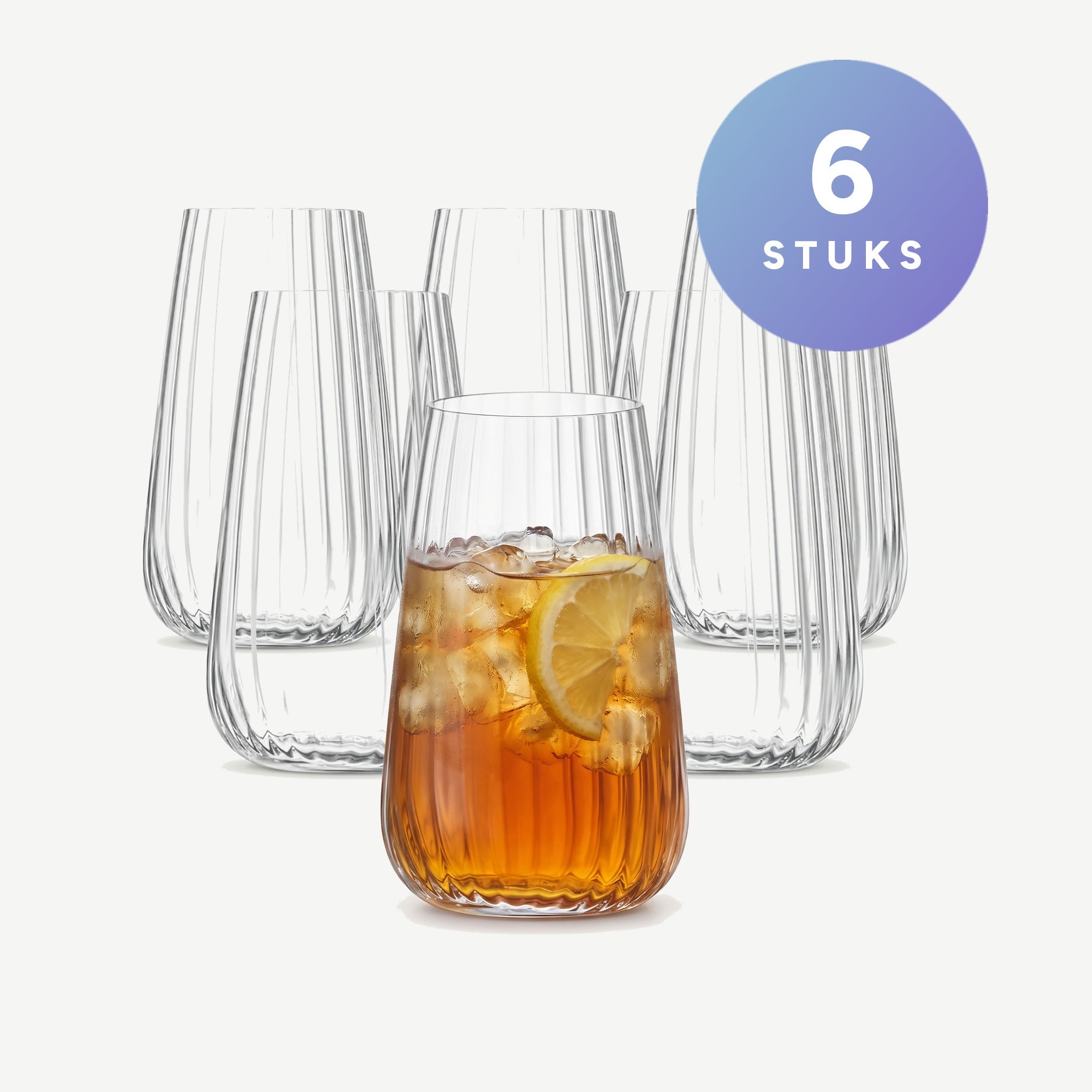 Luigi Bormioli Speakeasies Swing Longdrinkglas 57 Cl Hi-Ball set van 6 glazen