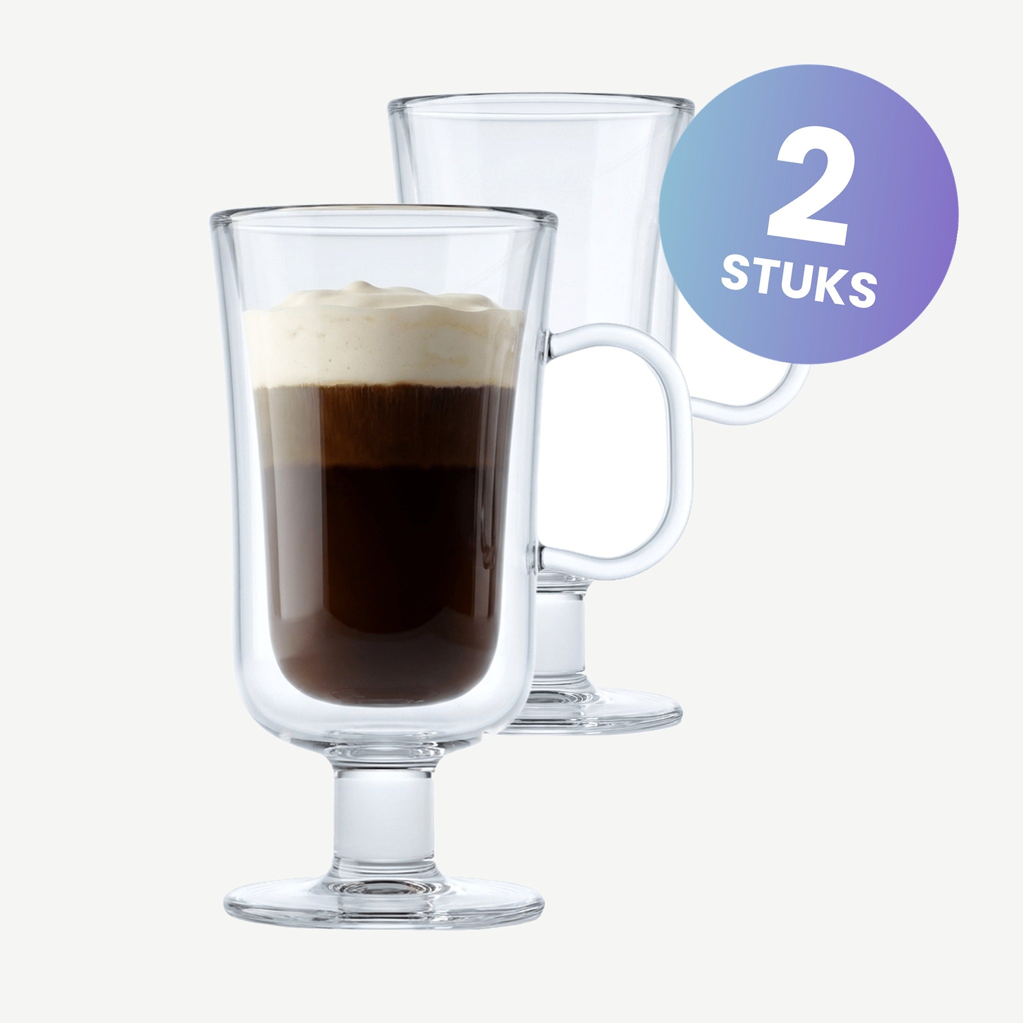Luigi Bormioli Thermic Glass Koffieglas 25 Cl Irish Coffee - set van 2 glazen