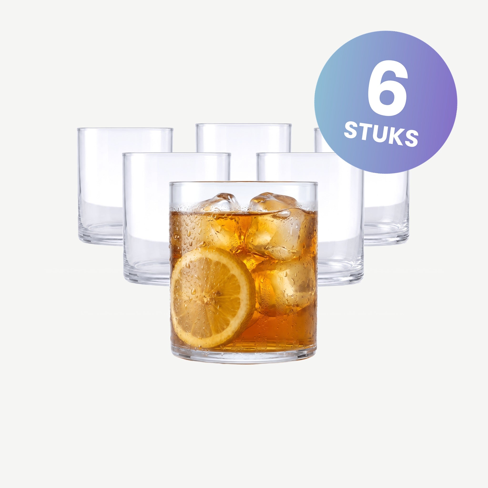 Luigi Bormioli Top  Class Tumbler D.O.F. 36,5 Cl  - set van 6 glazen