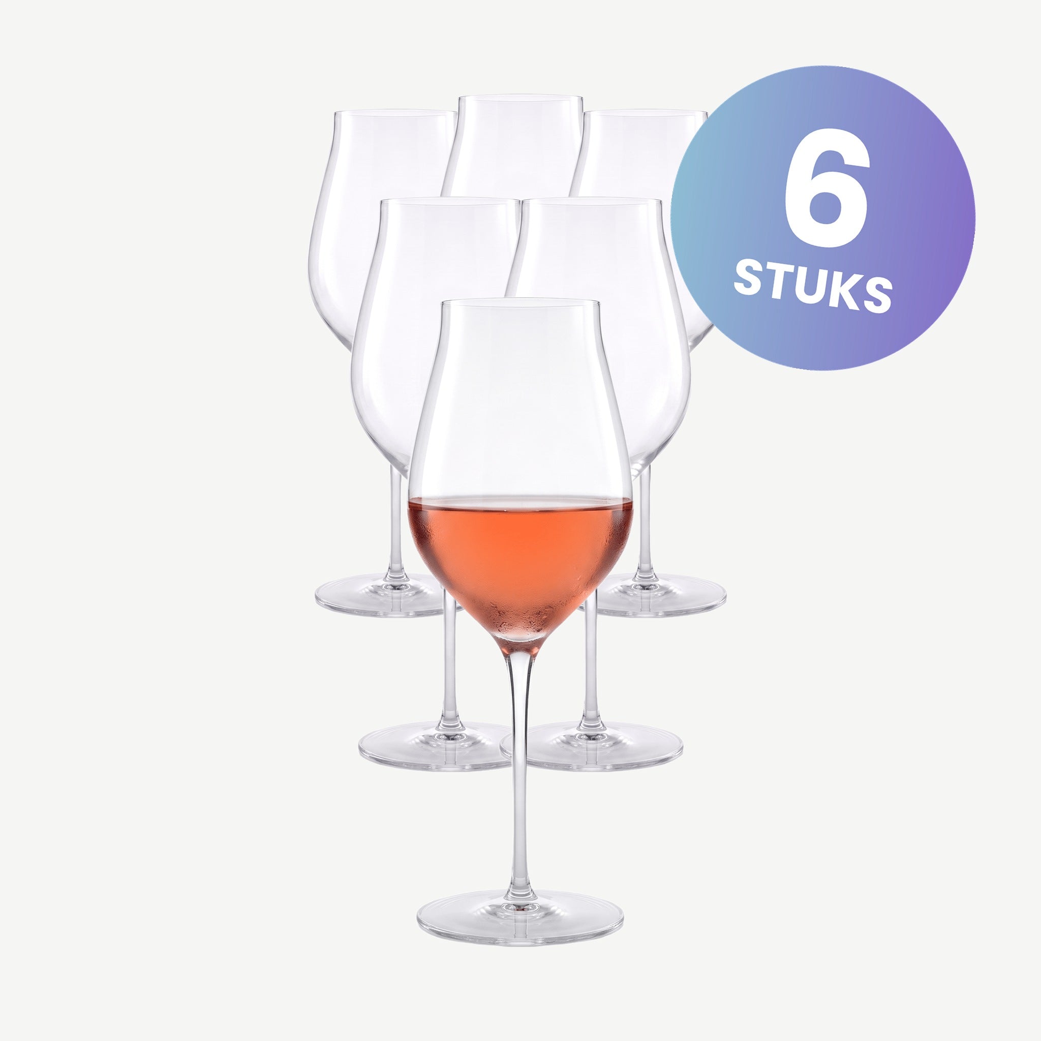 Luigi Bormioli Vinea Wijnglas 35 Cl  - set van 6 glazen
