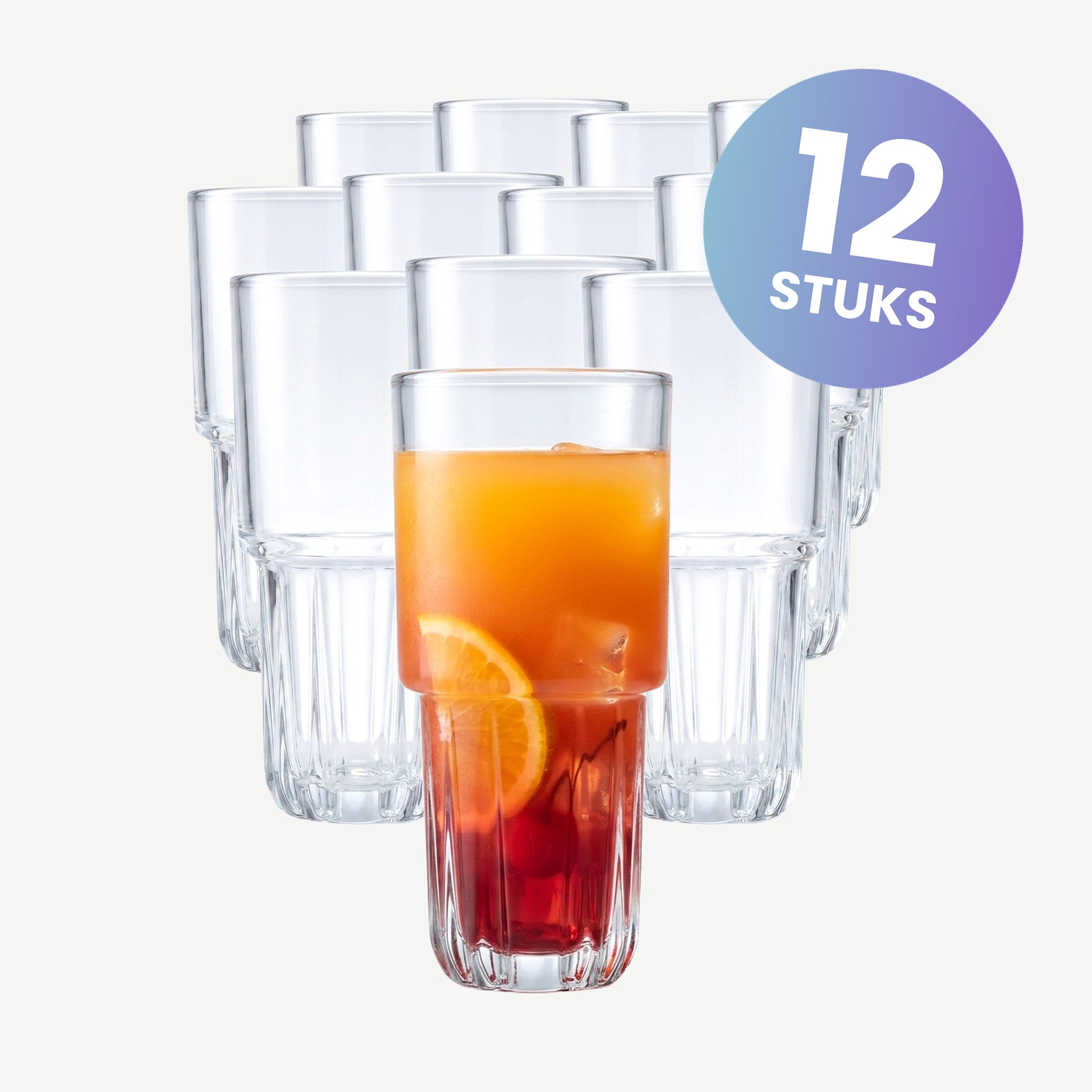 Onis Summit Longdrinkglas 35,5 Cl - set van 12 glazen
