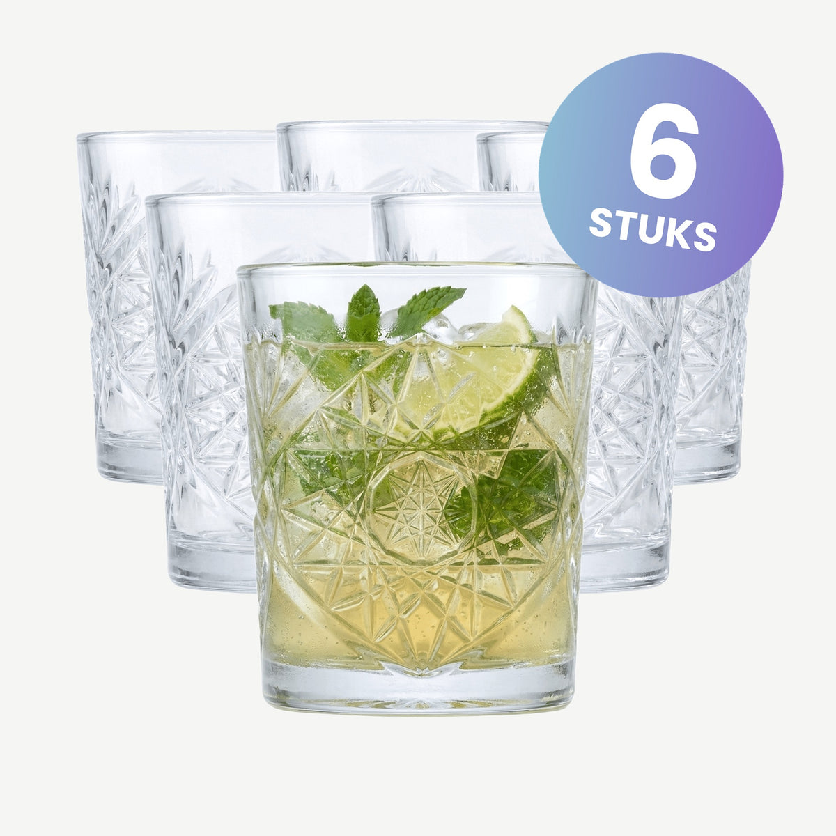 Onis Icon Tumbler 35 Cl - set van 6 glazen
