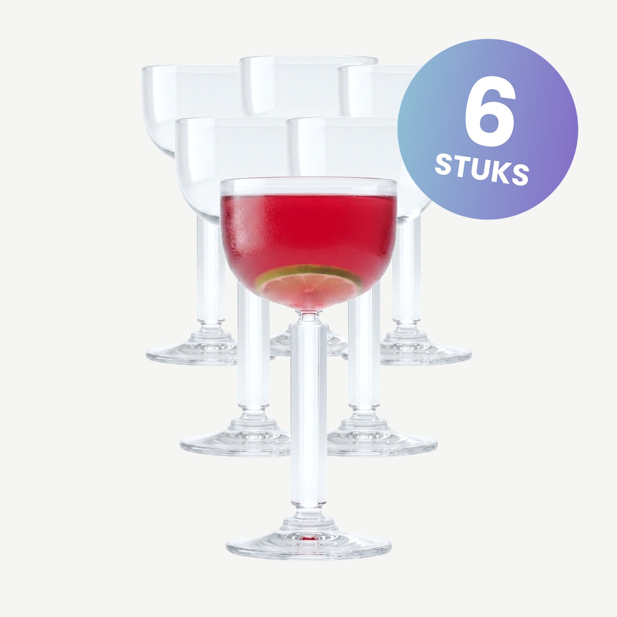 Onis N.Y.C. Cocktailcoupe 19 Cl - set van 6 glazen