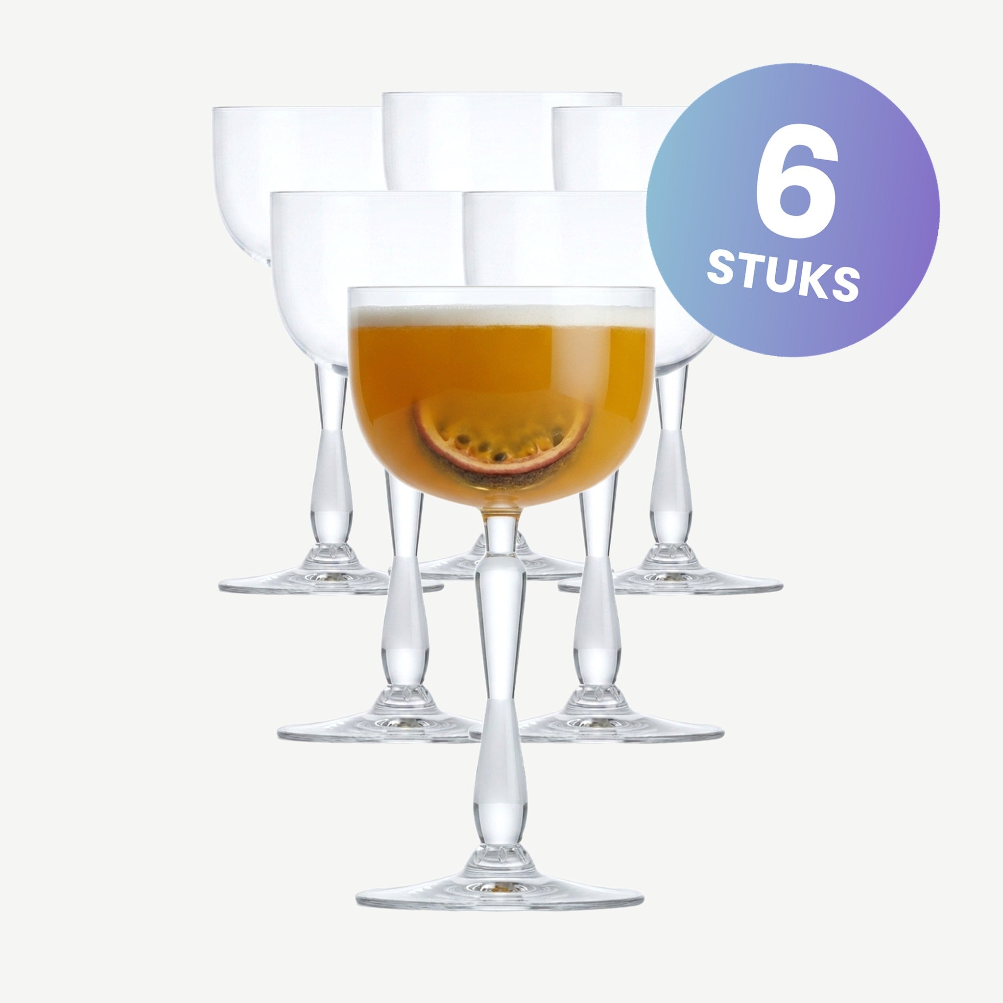 Onis New Era Cocktailglas 22 Cl - set van 6 glazen