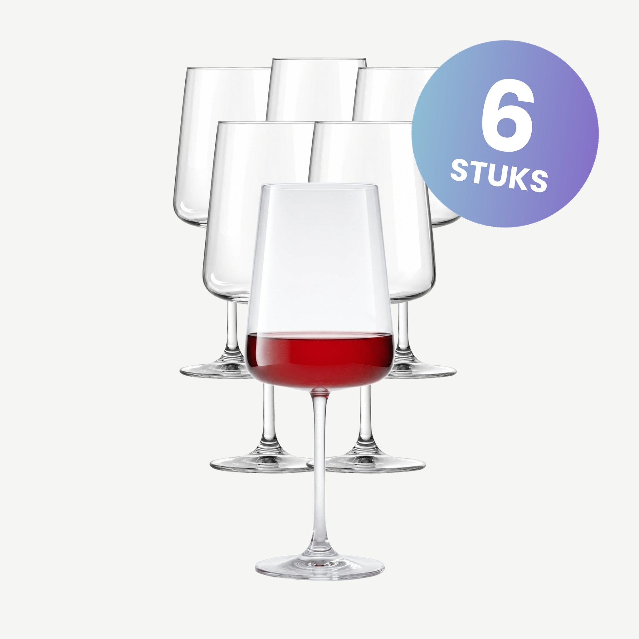 Onis Niveau wijnglazen 51 Cl - set van 6 glazen