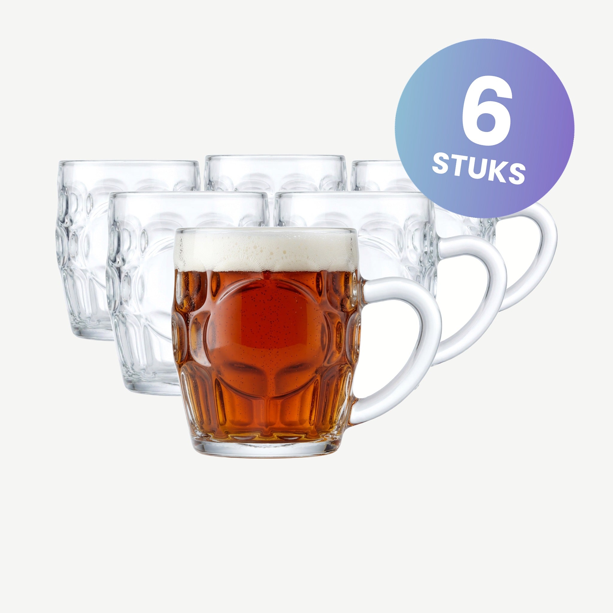 Onis Sintra Bierpul 55 Cl - set van 6 glazen