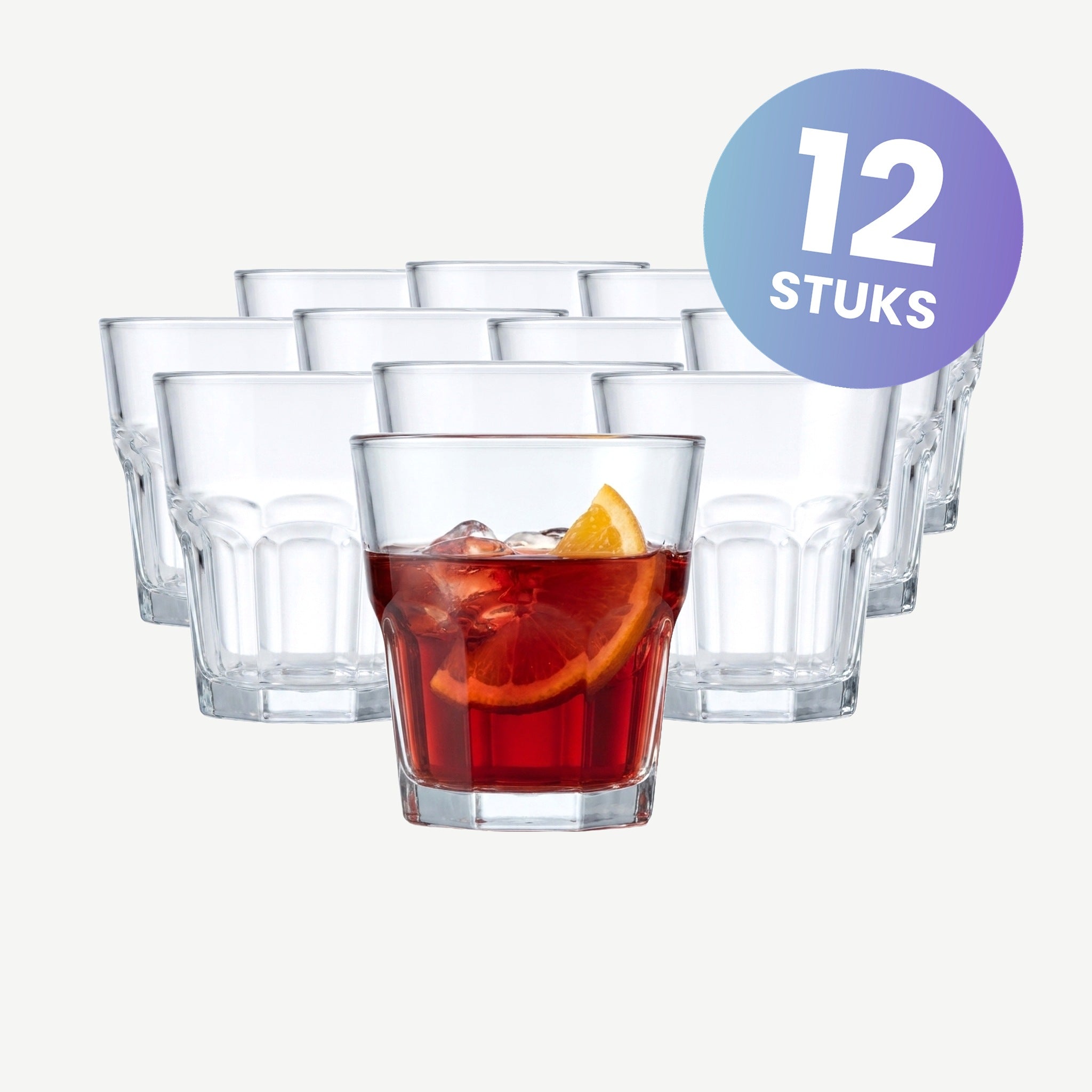 Pasabahce Casablanca Tumbler 20,5 Cl - set van 12 glazen