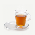Pasabahce Tribeca Theeglas 40 Cl En Schotel Ovaal13X18,5 - 2 Stuks